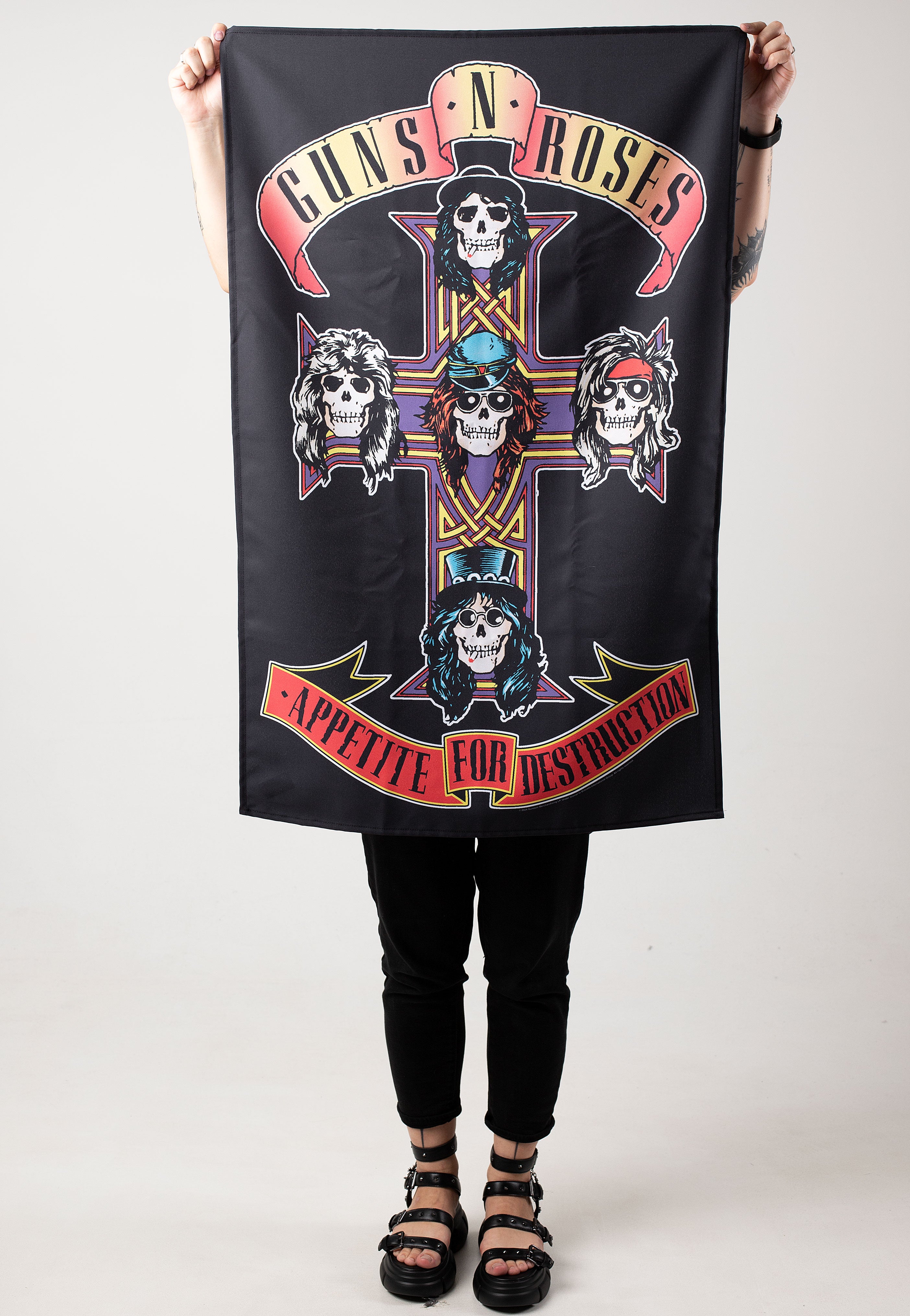 Guns N' Roses - Appetite For Destruction - Flag | Neutral-Image