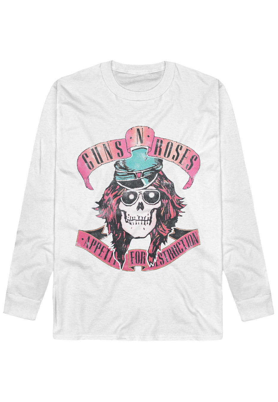 Guns N' Roses - Axl Skull White - Sweater | Neutral-Image