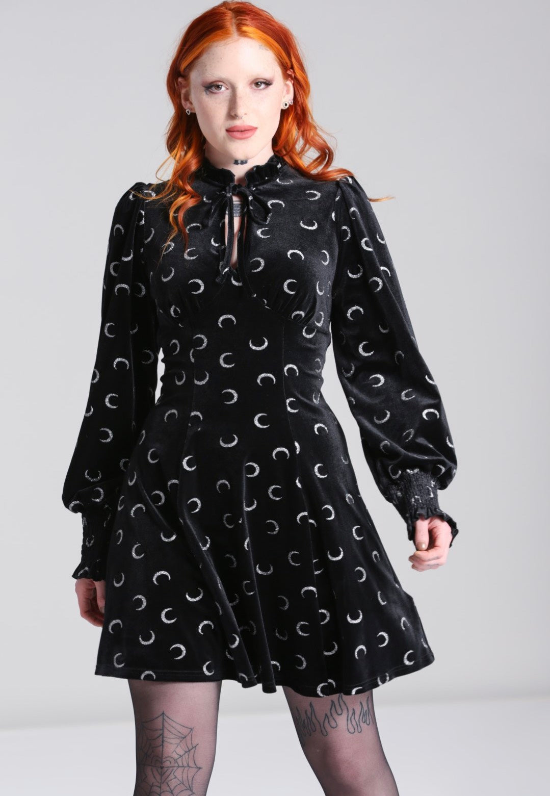 Hellbunny - Misty Moon Black - Dress | Women-Image