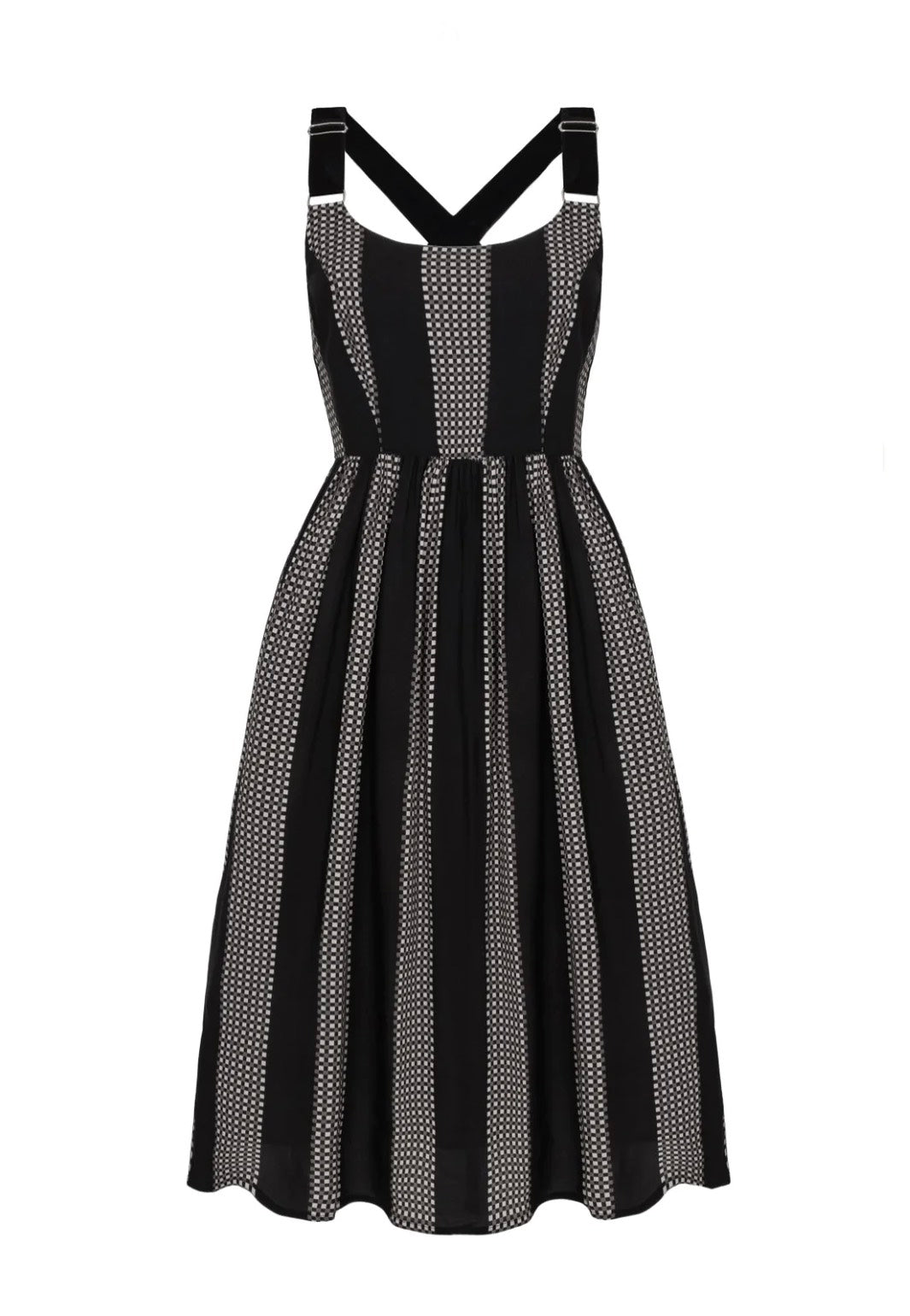 Hellbunny - Lita Black/Grey - Dress | Women-Image