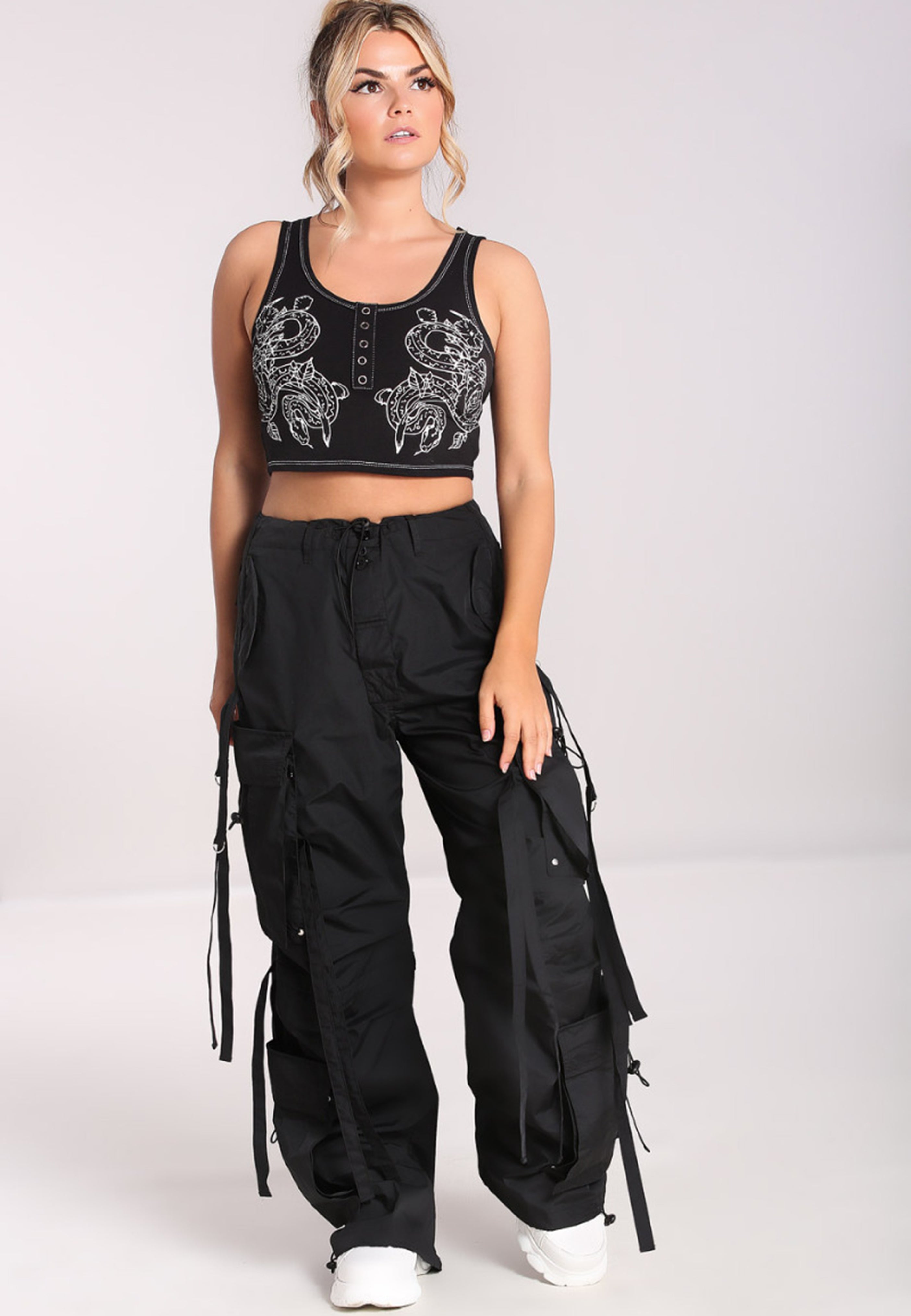 Hellbunny - Octopus Black - Pants | Women-Image