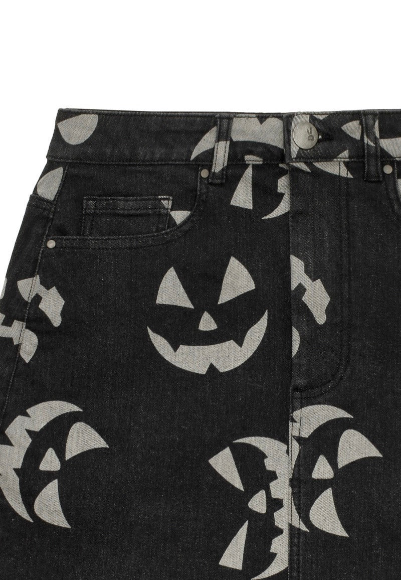 Hellbunny - Jack O Lantern Black - Skirt | Women-Image