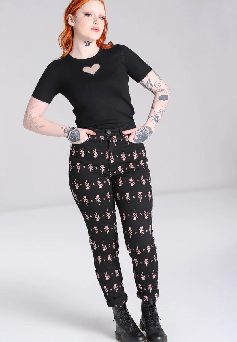 Hellbunny - The Lover Black - Jeans