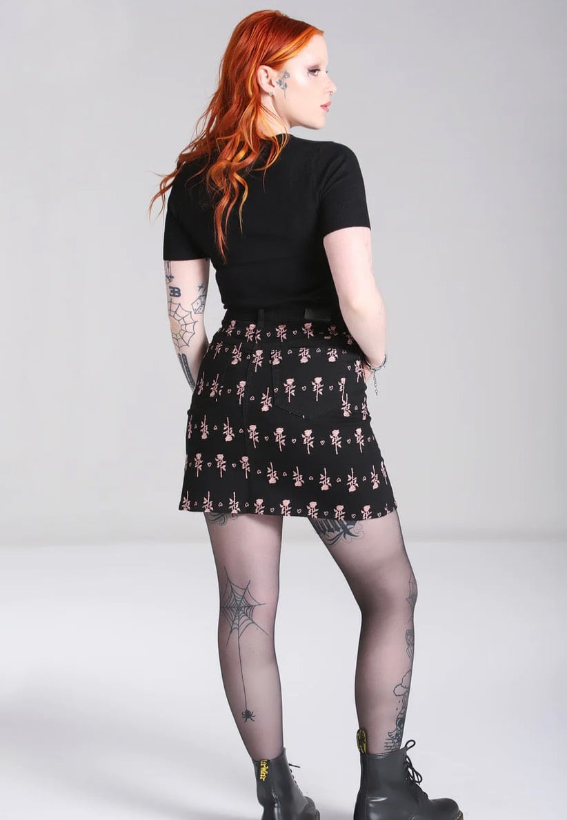 Hellbunny - The Lover Black - Skirt | Women-Image