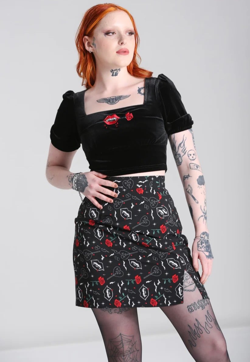 Hellbunny - Lilith Black - Skirt | Women-Image