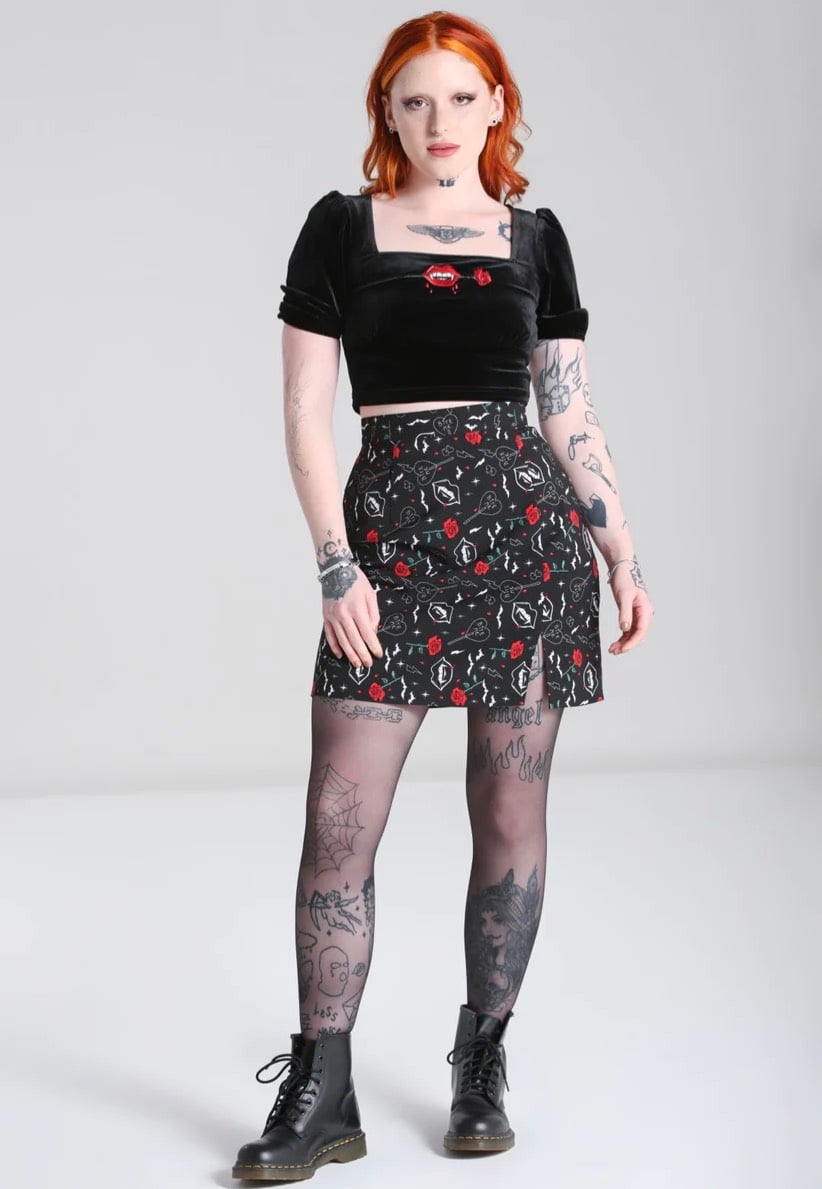 Hellbunny - Lilith Black - Skirt | Women-Image