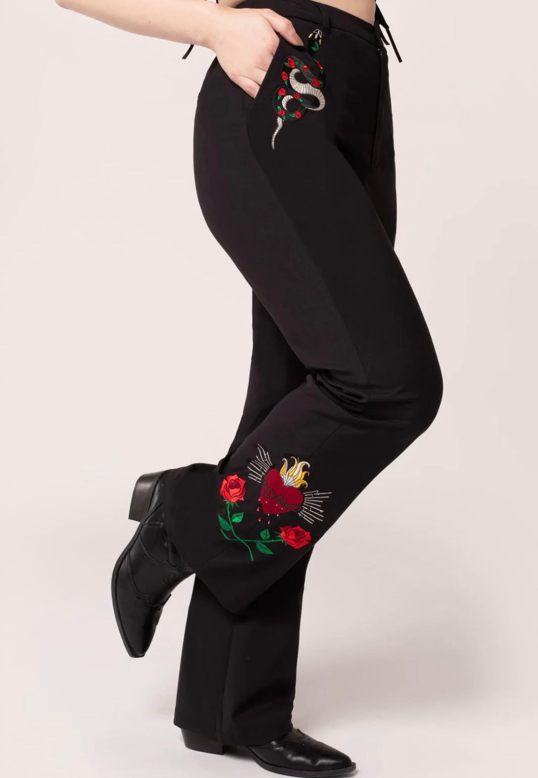 Hellbunny - Viva Maria Black - Pants | Women-Image