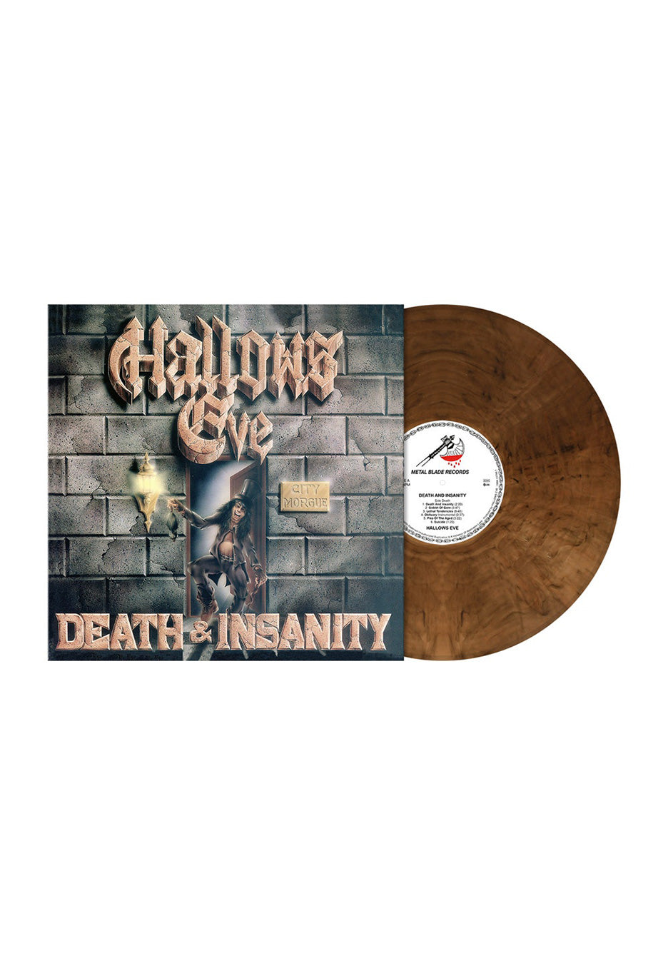 Hallows Eve - Death And Insanity Bronze - Marbled Vinyl | Neutral-Image