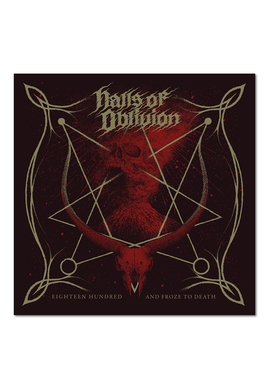 Halls Of Oblivion - Eighteen Hundred And Froze To Death - Digipak CD | Neutral-Image