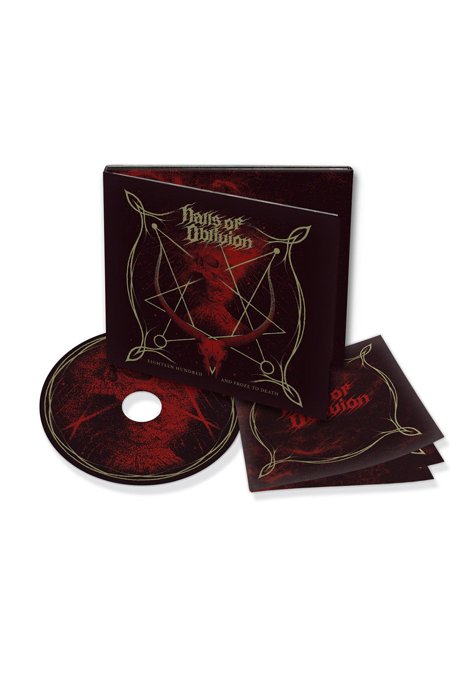 Halls Of Oblivion - Eighteen Hundred And Froze To Death - Digipak CD | Neutral-Image