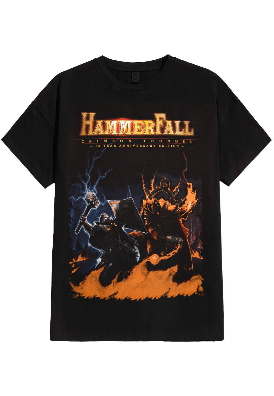 HammerFall - Crimson Thunder 20Th Anniversary - T-Shirt | Neutral-Image