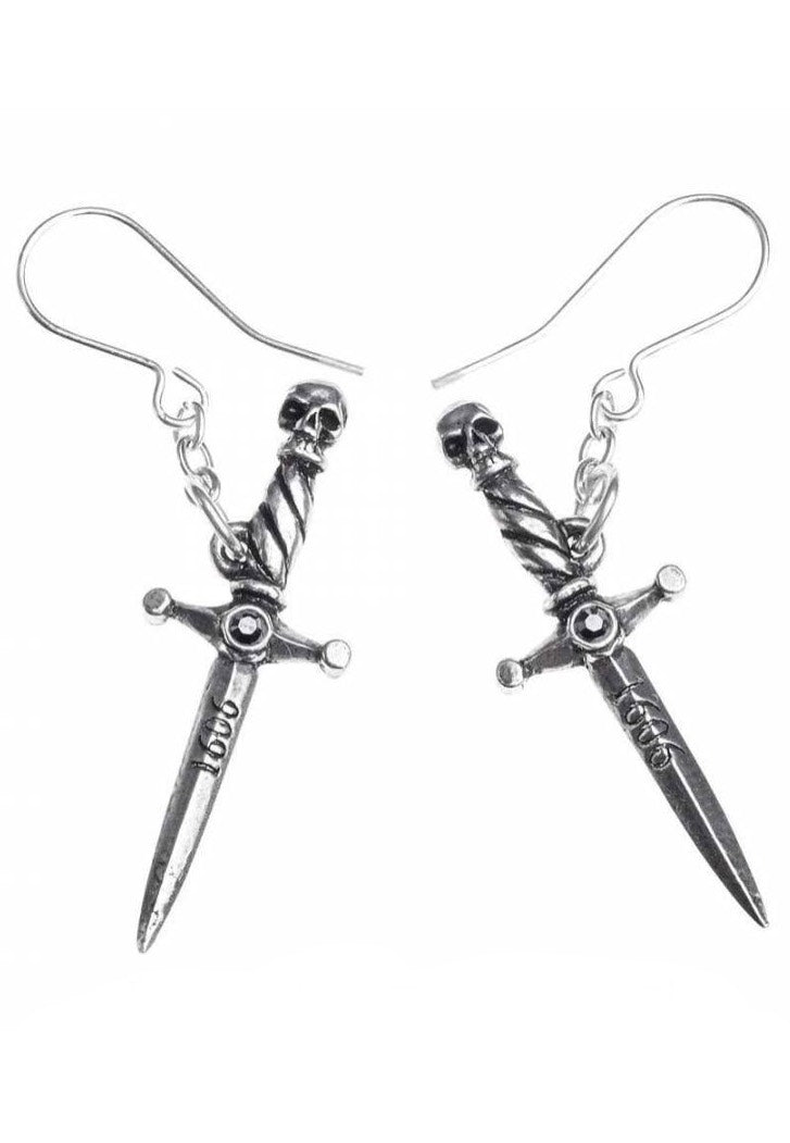 Alchemy England - Hand Of Macbeth Silver - Earrings | Neutral-Image