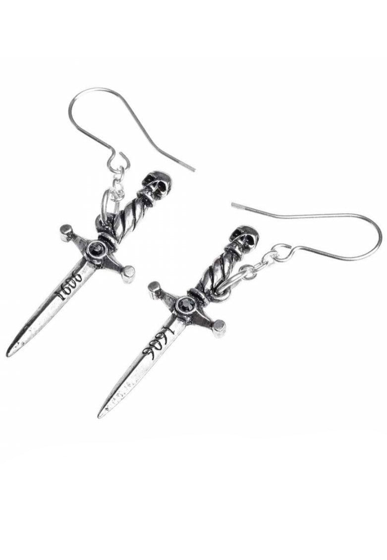 Alchemy England - Hand Of Macbeth Silver - Earrings | Neutral-Image