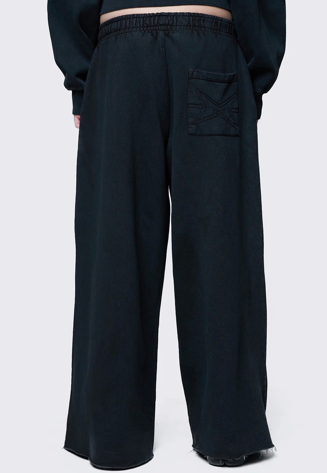 Minga London - Hard Black Wash - Sweat Pants | Women-Image