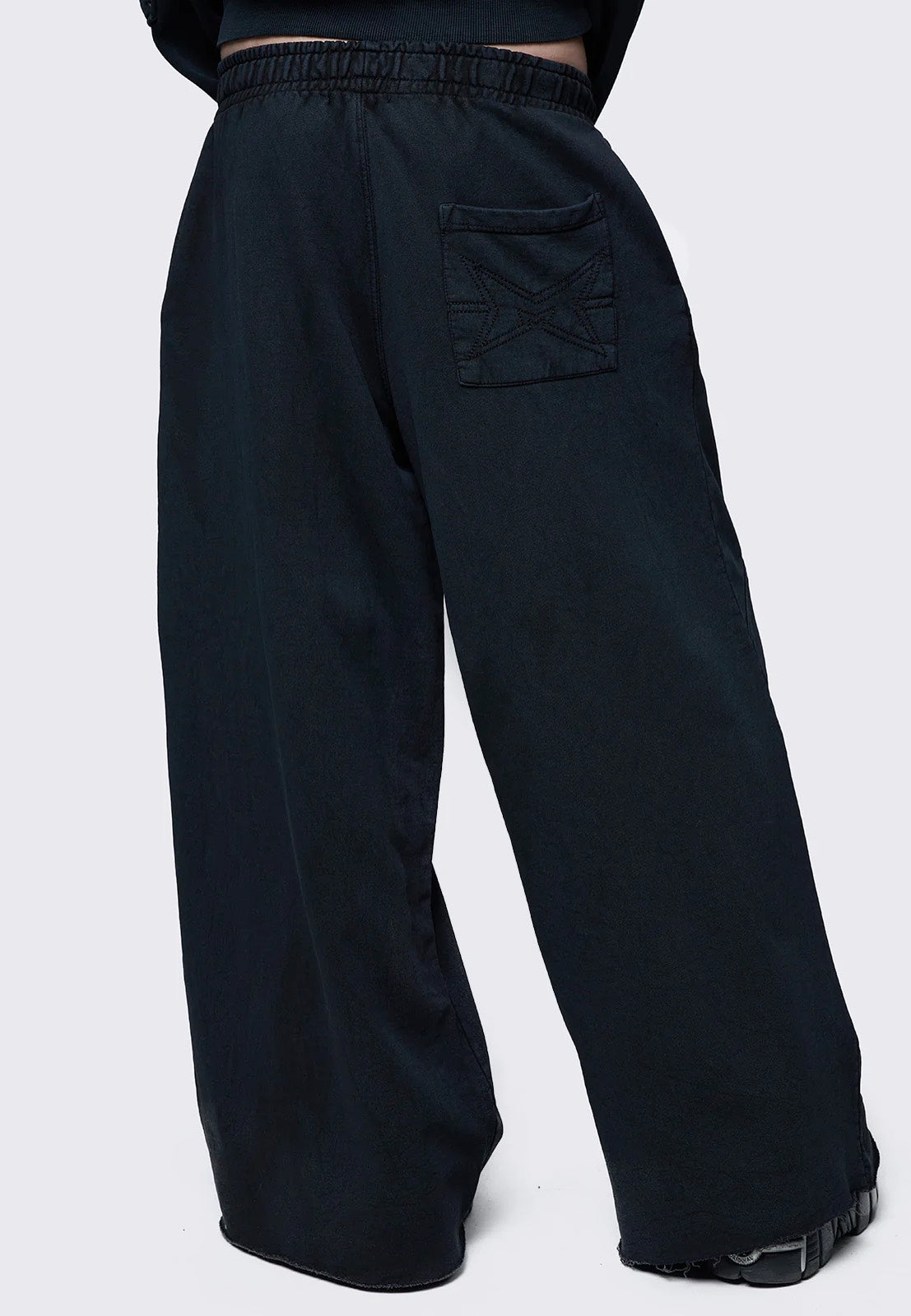 Minga London - Hard Black Wash - Sweat Pants | Women-Image