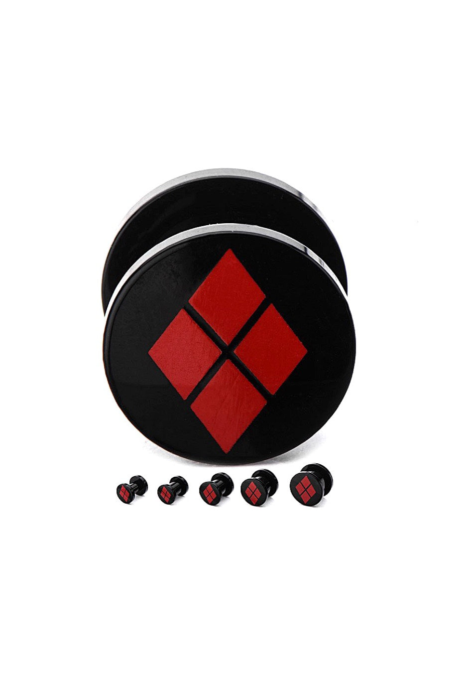 Harley Quinn - Screw Fit Logo - Earplug | Neutral-Image