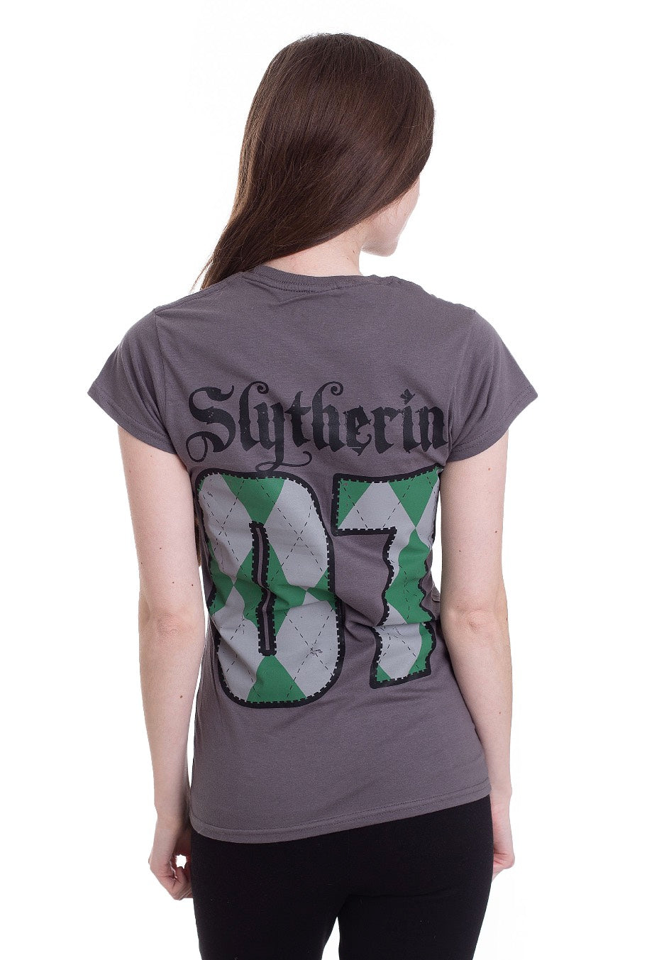 Harry Potter - Slytherin 07 Dark Grey - Girly | Women-Image