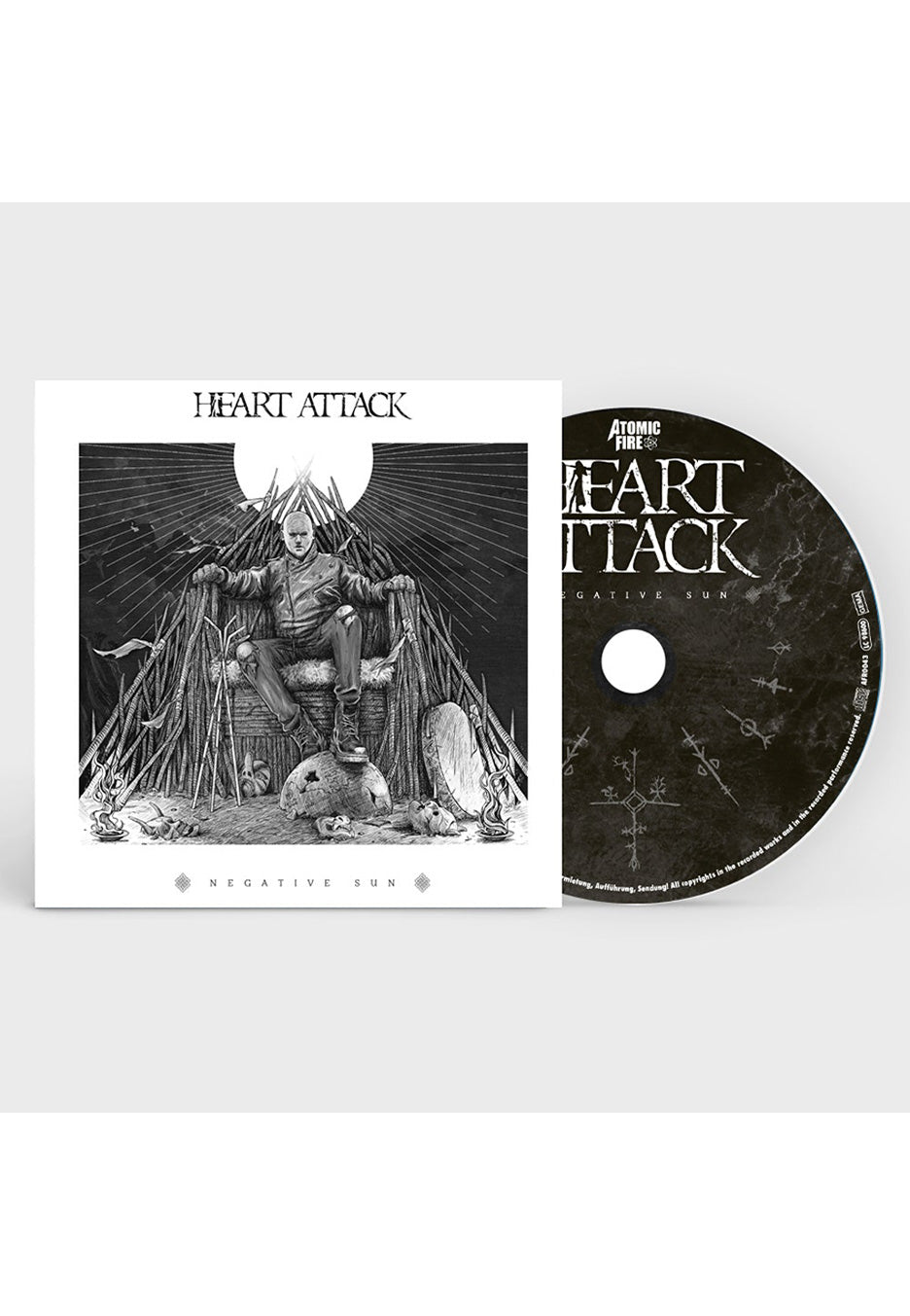 Heart Attack - Negative Sun - Digipak CD | Neutral-Image