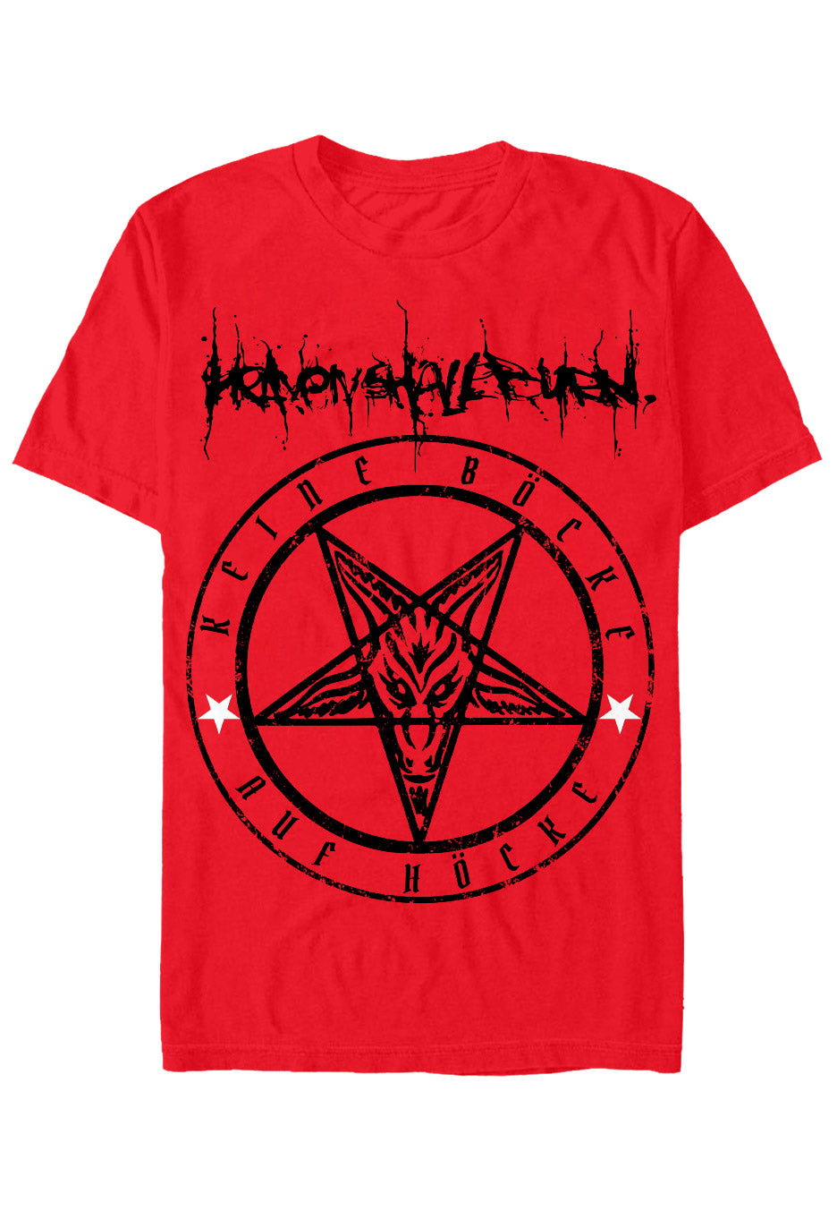 Heaven Shall Burn - Keine Böcke Red - T-Shirt | Neutral-Image