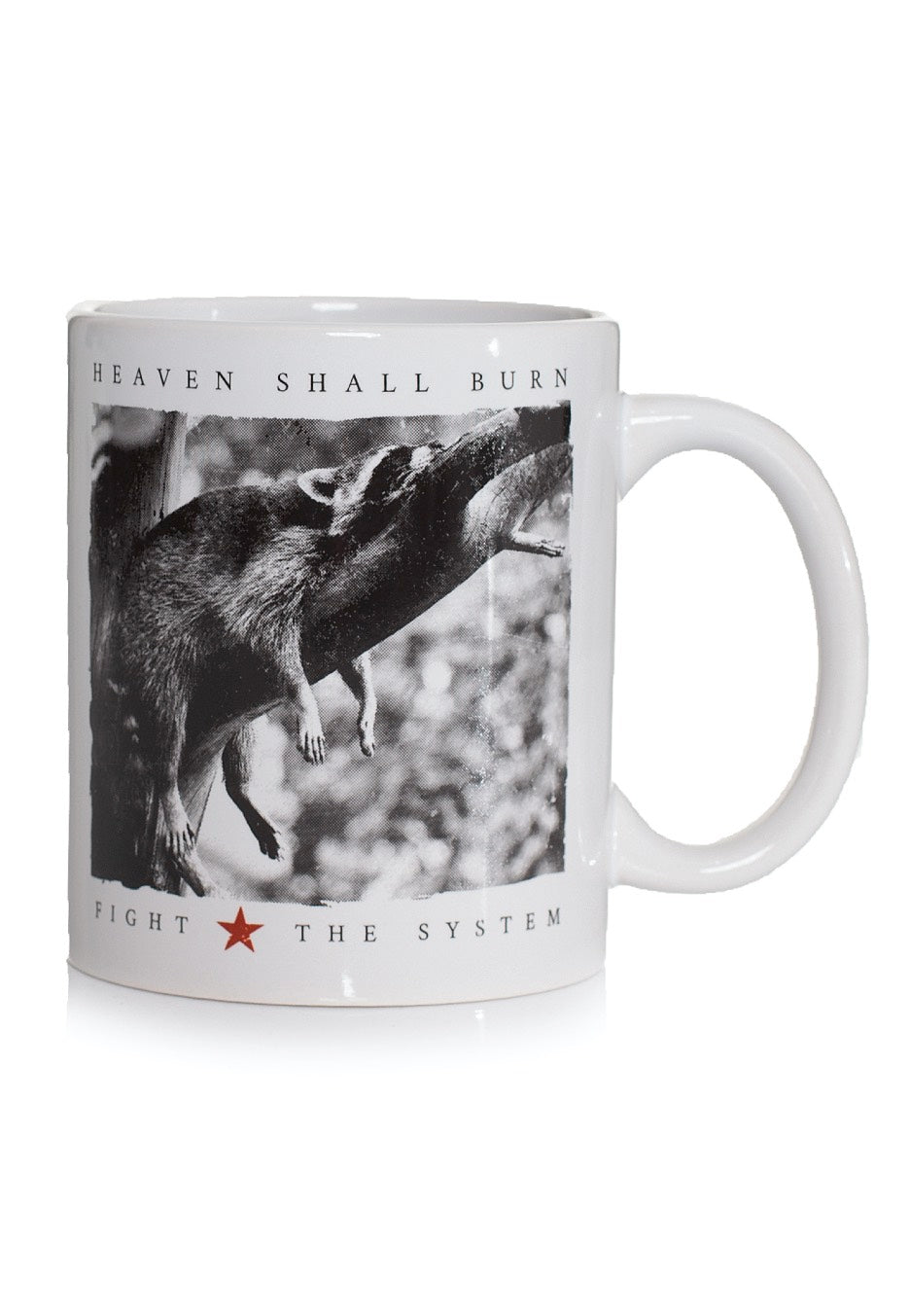 Heaven Shall Burn - Racoon White - Mug | Neutral-Image