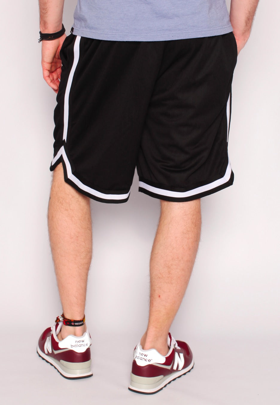 Heaven Shall Burn - Stacked Logo Striped  - Shorts | Men-Image