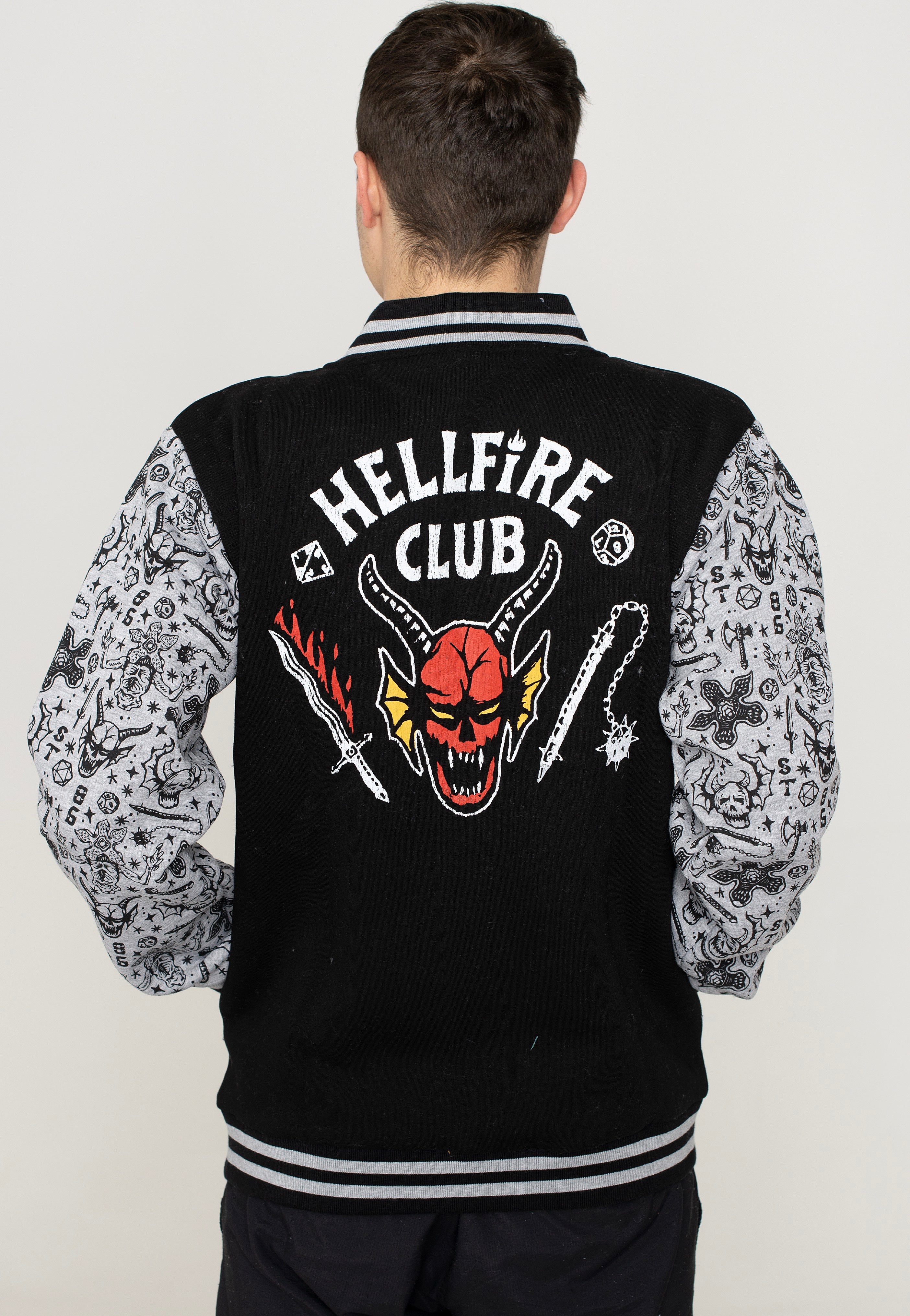 Stranger Things - Hellfire Club - College Jacket | Men-Image