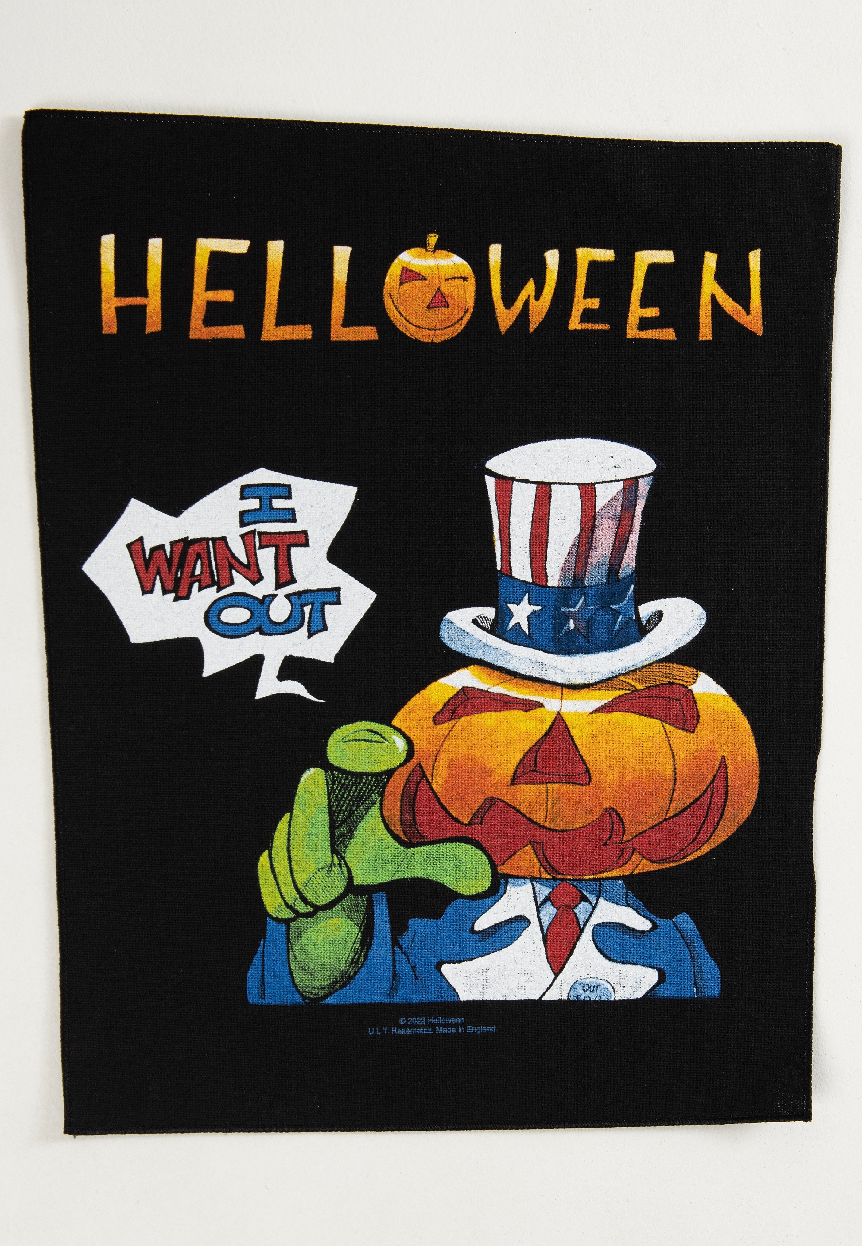 Helloween - I Want Out - Backpatch | Neutral-Image