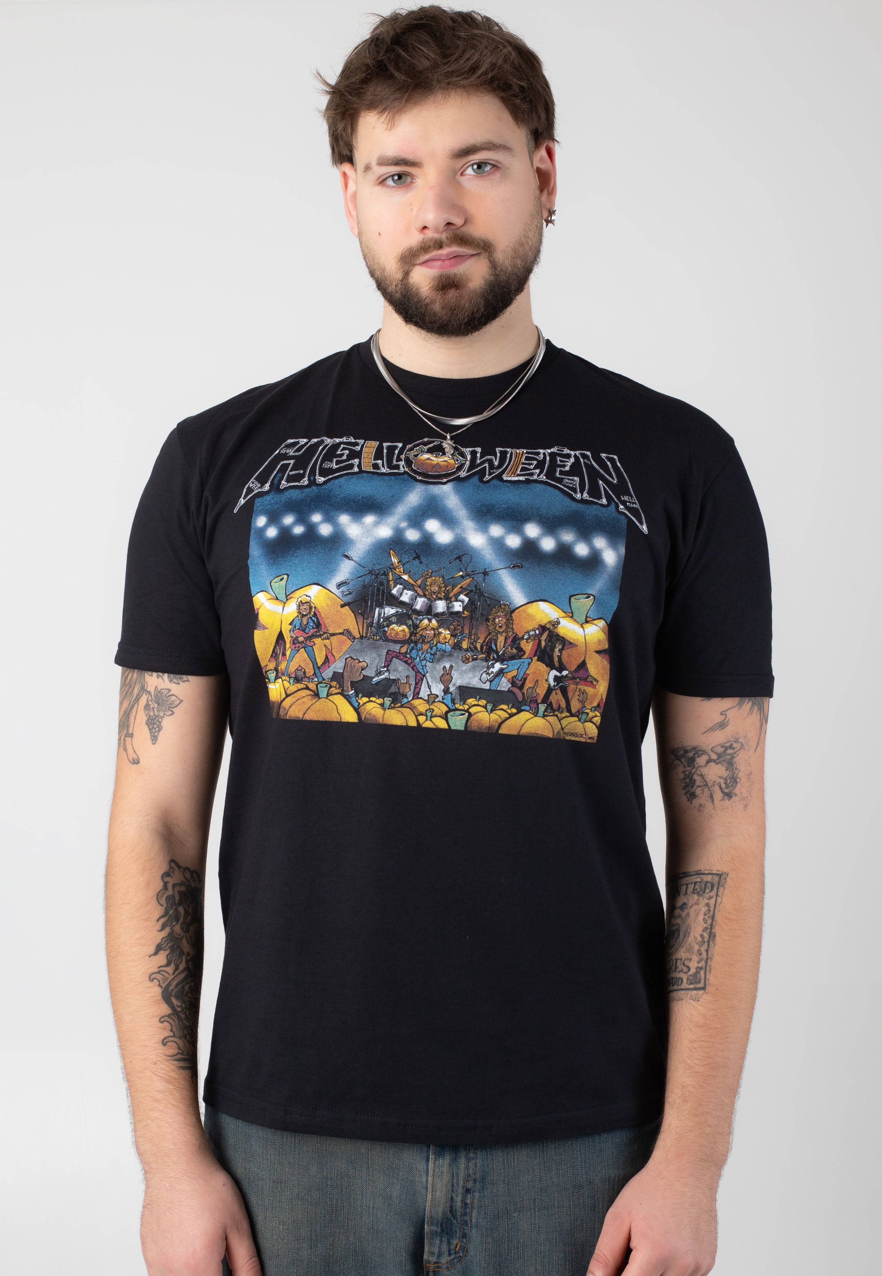 Helloween - Live In The U.K. - T-Shirt | Men-Image