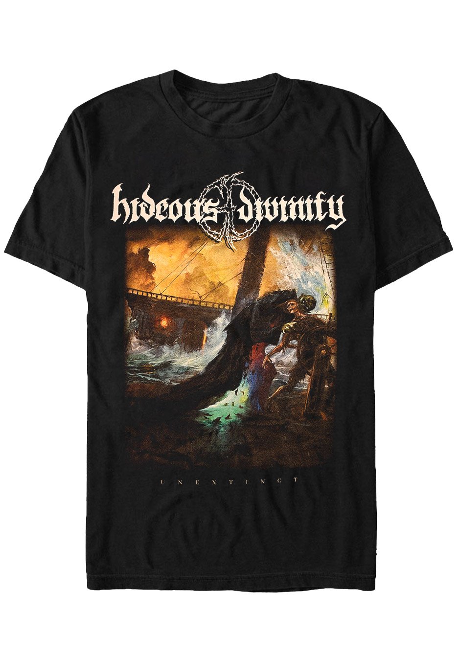Hideous Divinity - Unextinct - T-Shirt | Neutral-Image