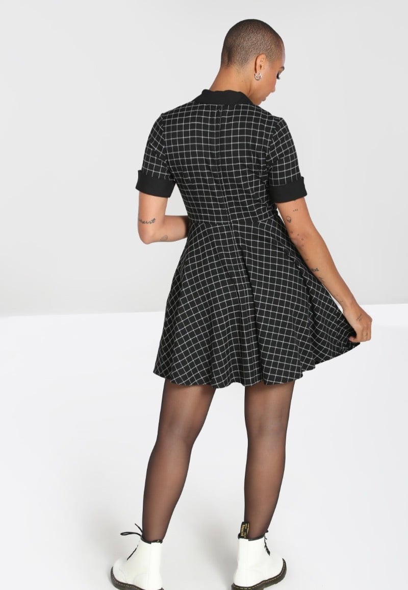 Hellbunny - Tate Mini Black - Dress | Women-Image