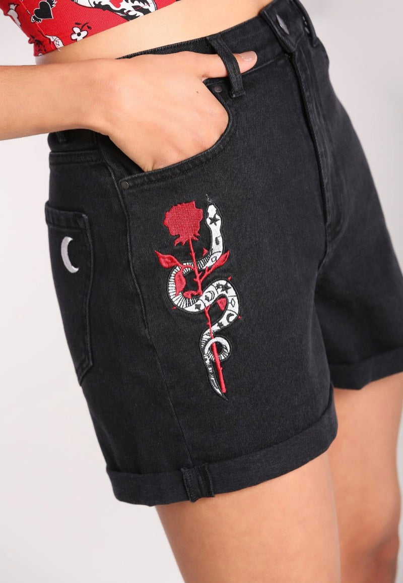 Hellbunny - Temptation Black - Shorts | Women-Image