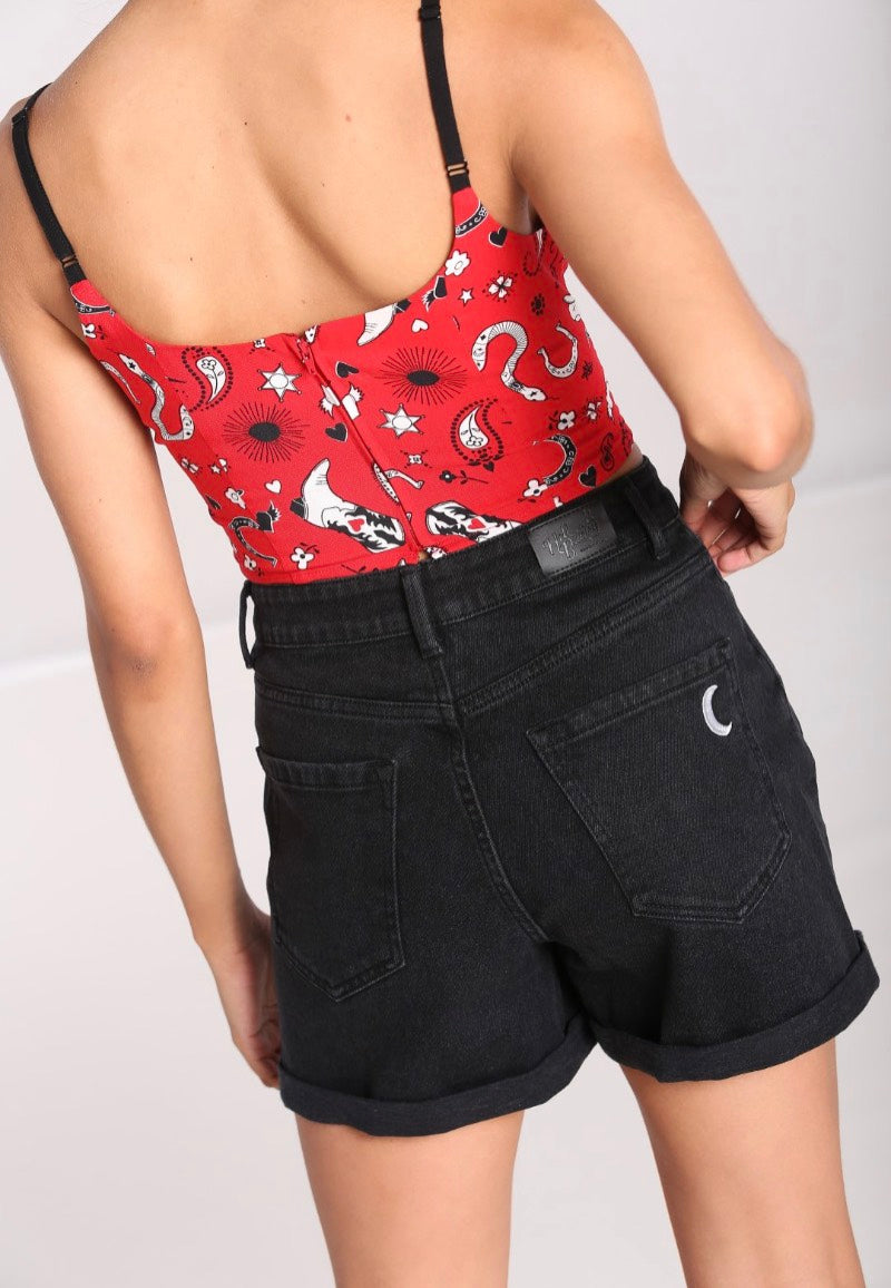 Hellbunny - Temptation Black - Shorts | Women-Image