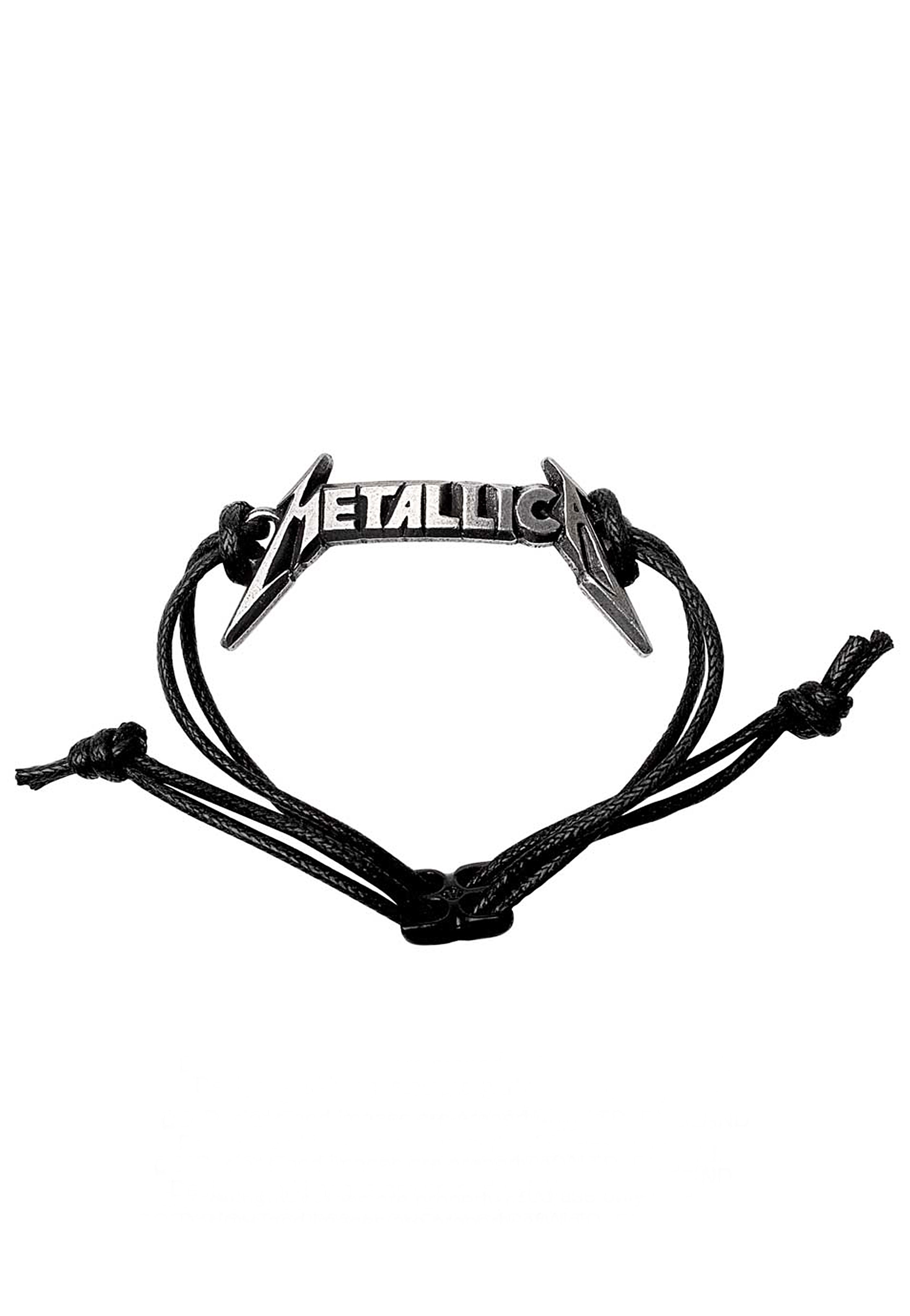 Alchemy England x Metallica - Classic Logo - Bracelet | Neutral-Image