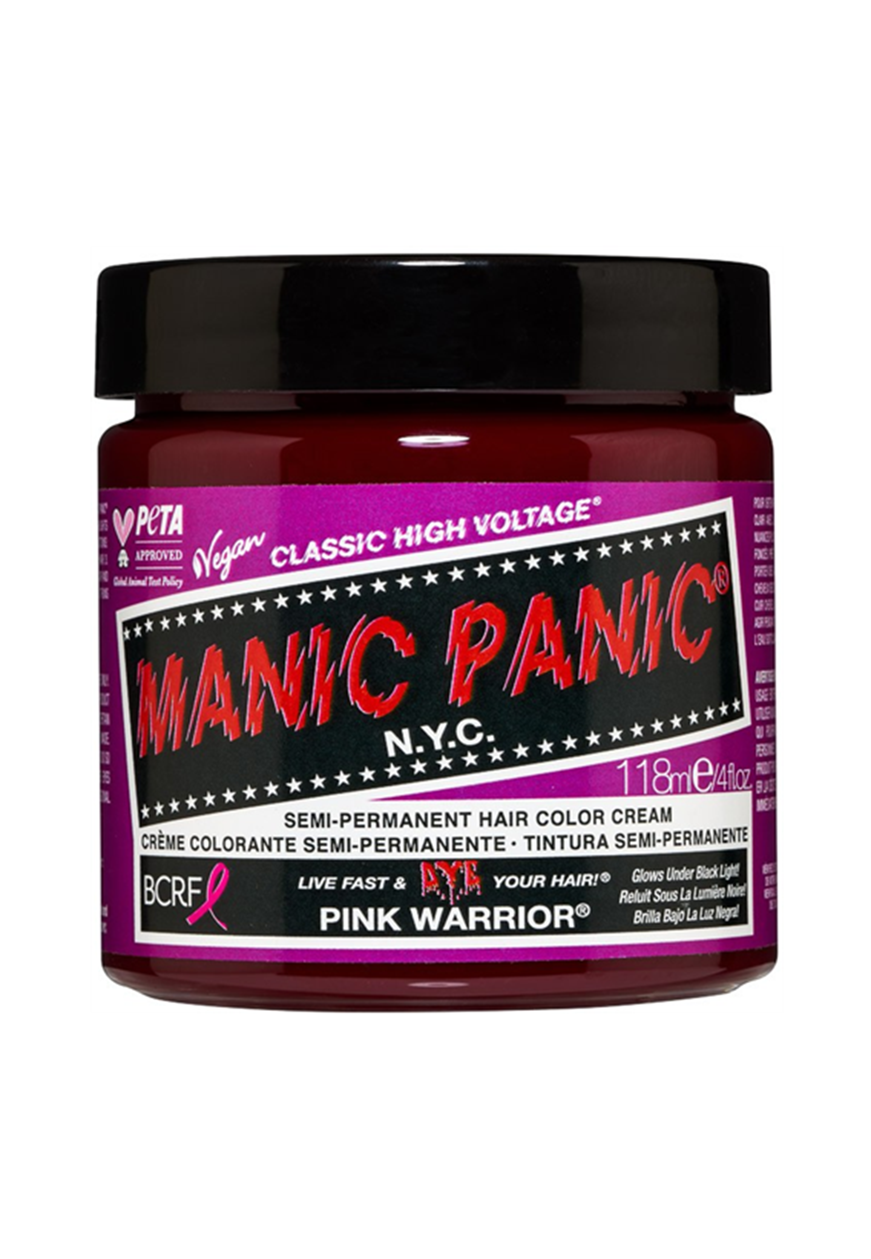 Manic Panic - High Voltage Pink Warrior - Hair Dye | Neutral-Image