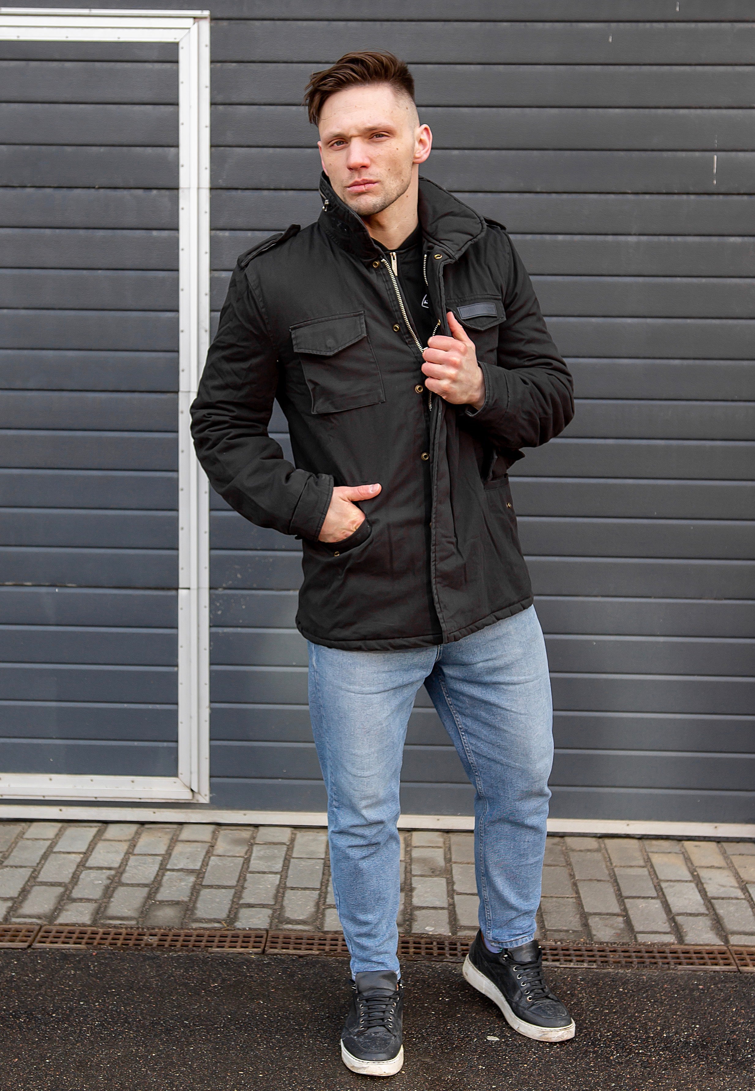 Surplus - Paratrooper Black - Jacket | Men-Image