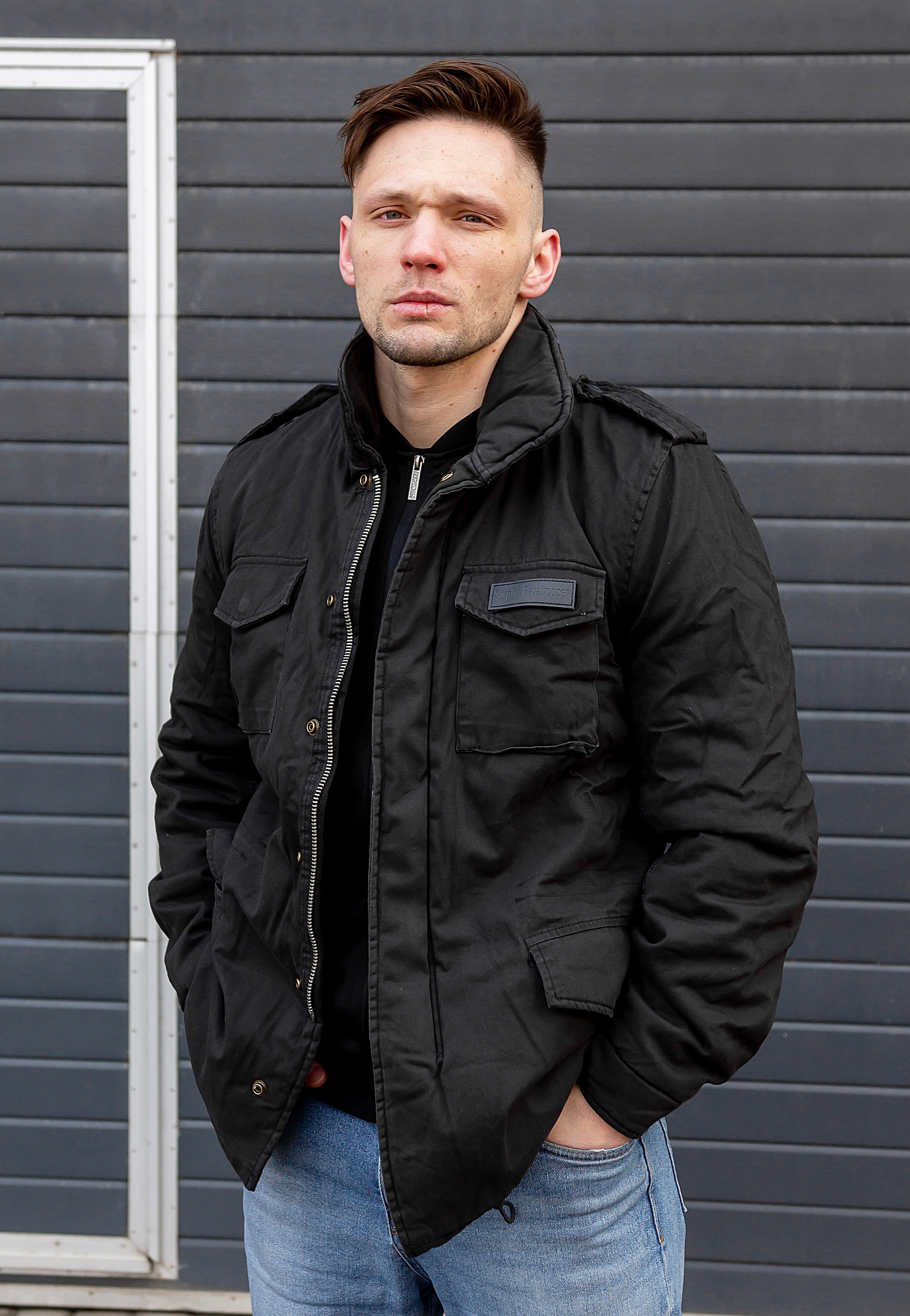 Surplus - Paratrooper Black - Jacket | Men-Image