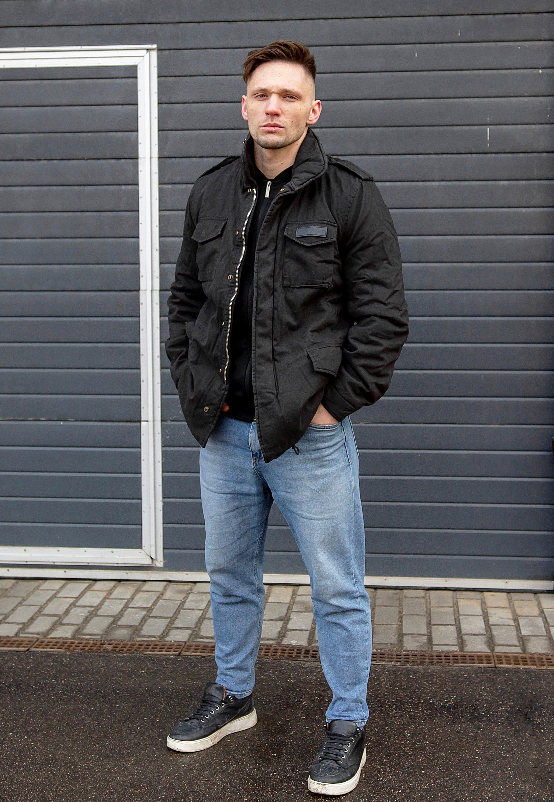 Surplus - Paratrooper Black - Jacket | Men-Image