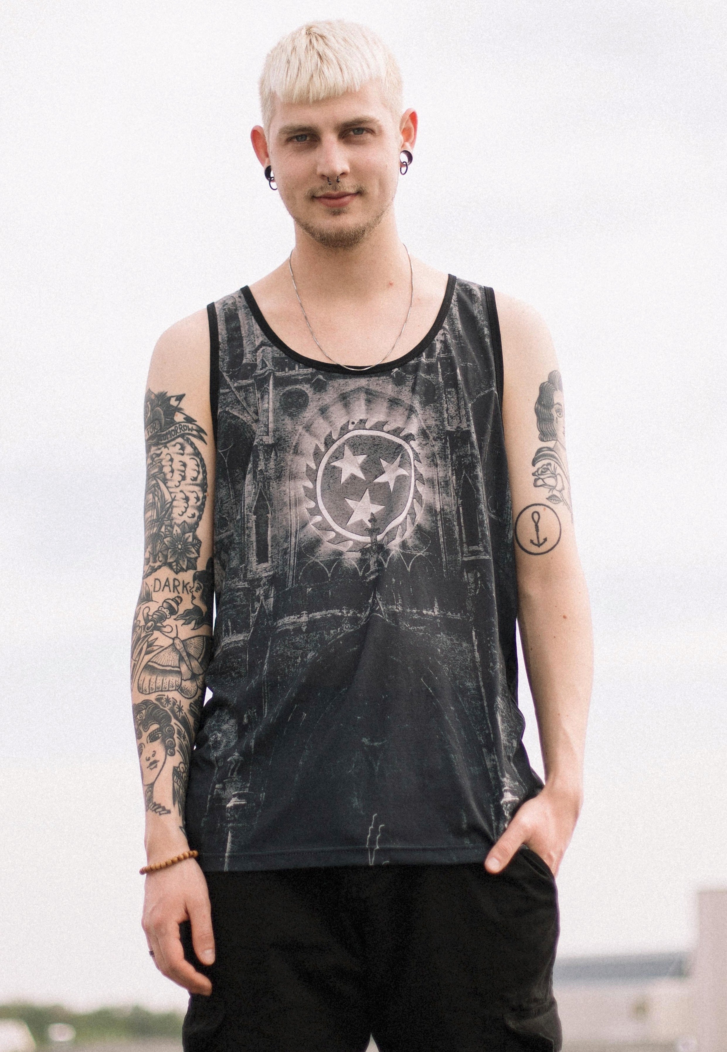 Whitechapel - Church Of The Blade Allover - Tank | Men-Image