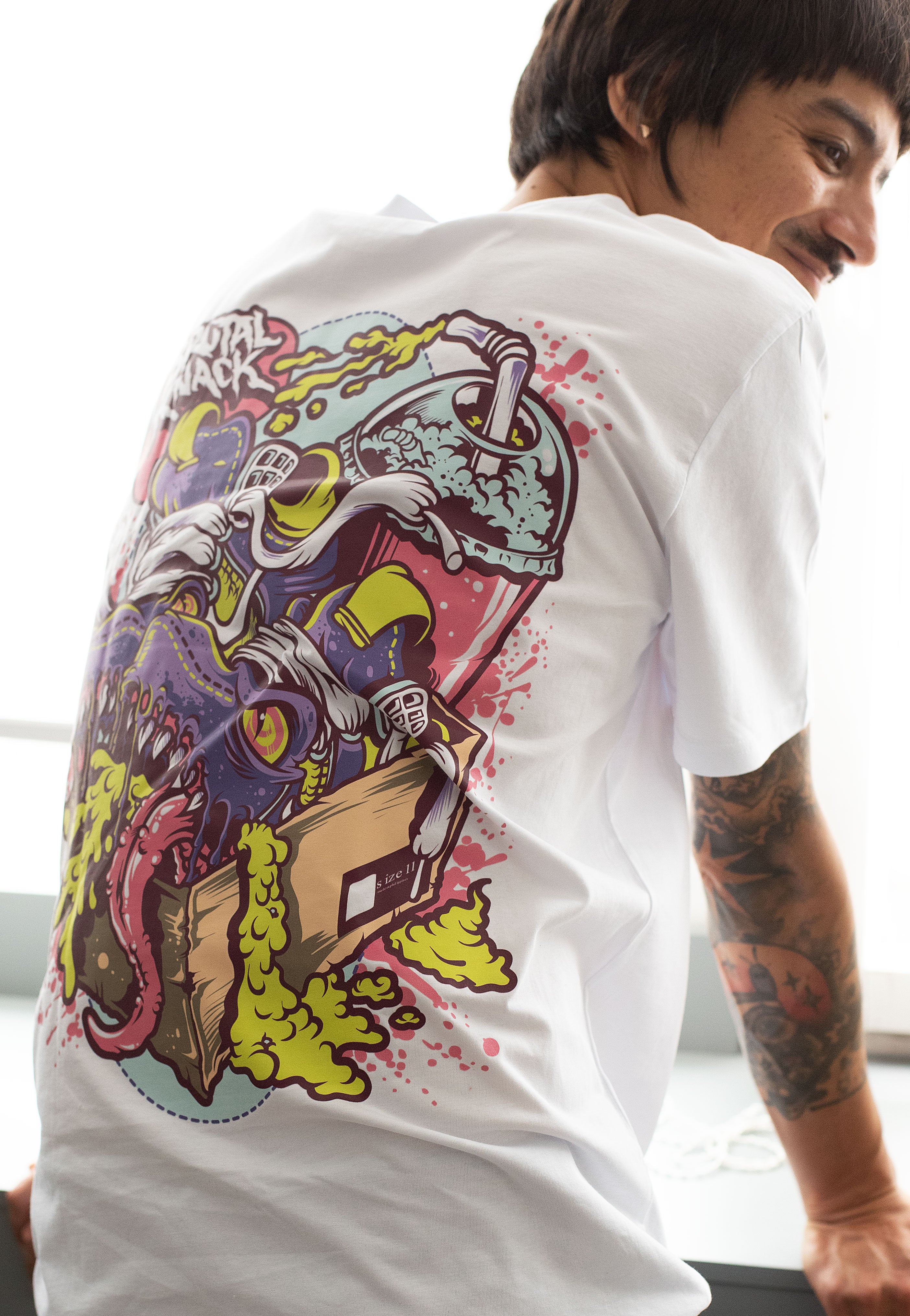 Brutal Knack - Shoes White - T-Shirt | Men-Image