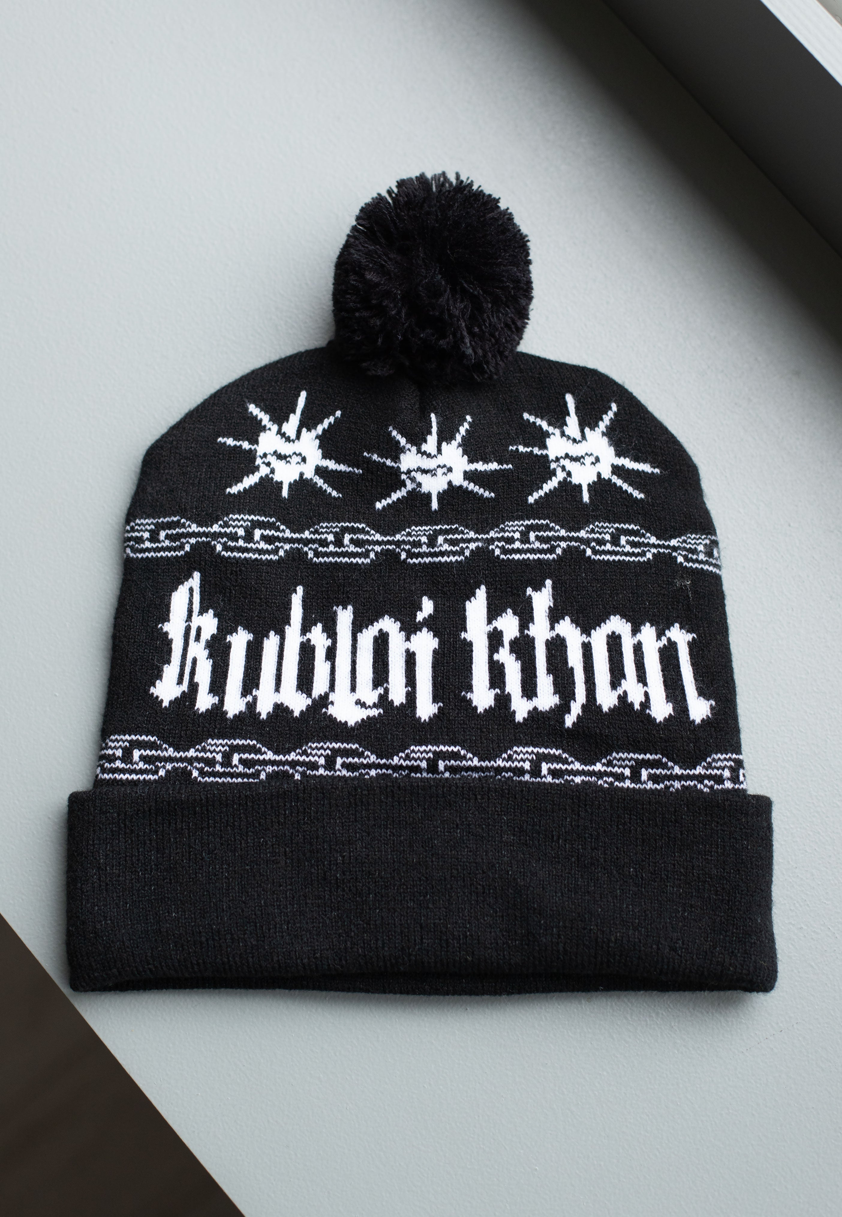 Kublai Khan - Logo Winter Knit - Beanie | Neutral-Image