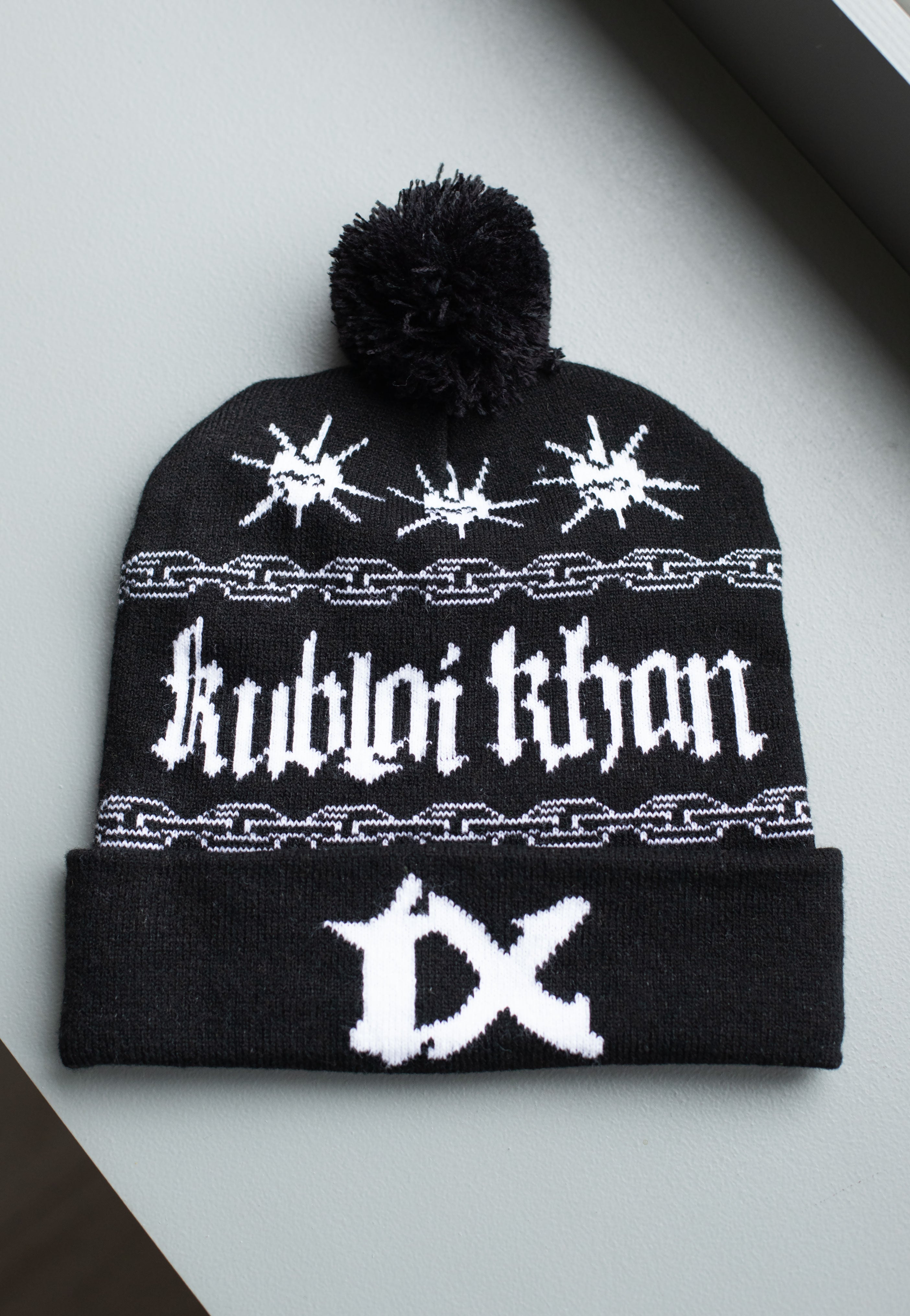 Kublai Khan - Logo Winter Knit - Beanie | Neutral-Image