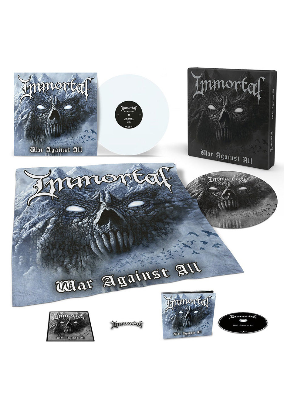 Immortal - War Against All Polar White - Colored Vinyl Boxset | Neutral-Image