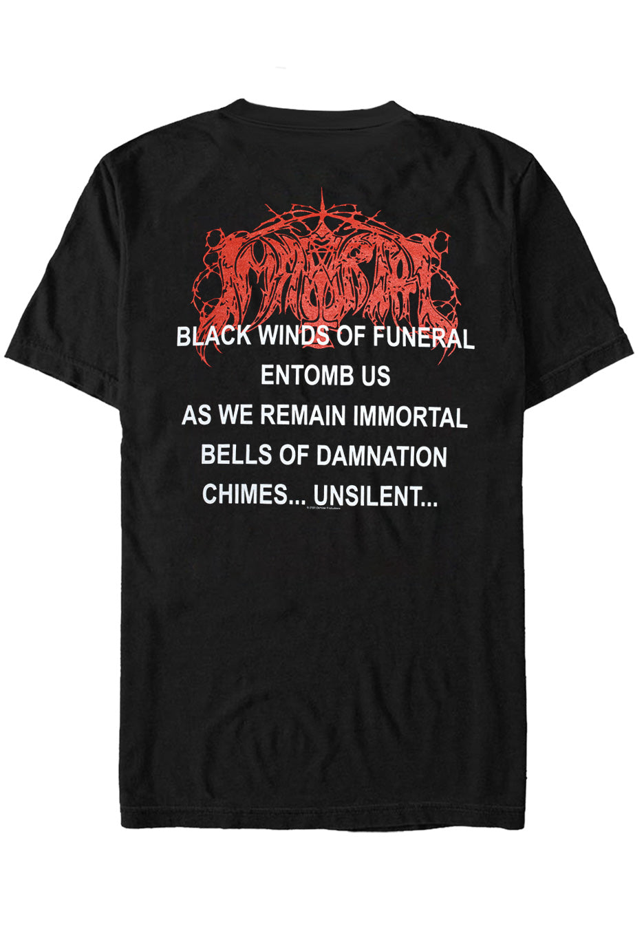 Immortal - Diabolical Fullmoon Mysticism - T-Shirt | Neutral-Image