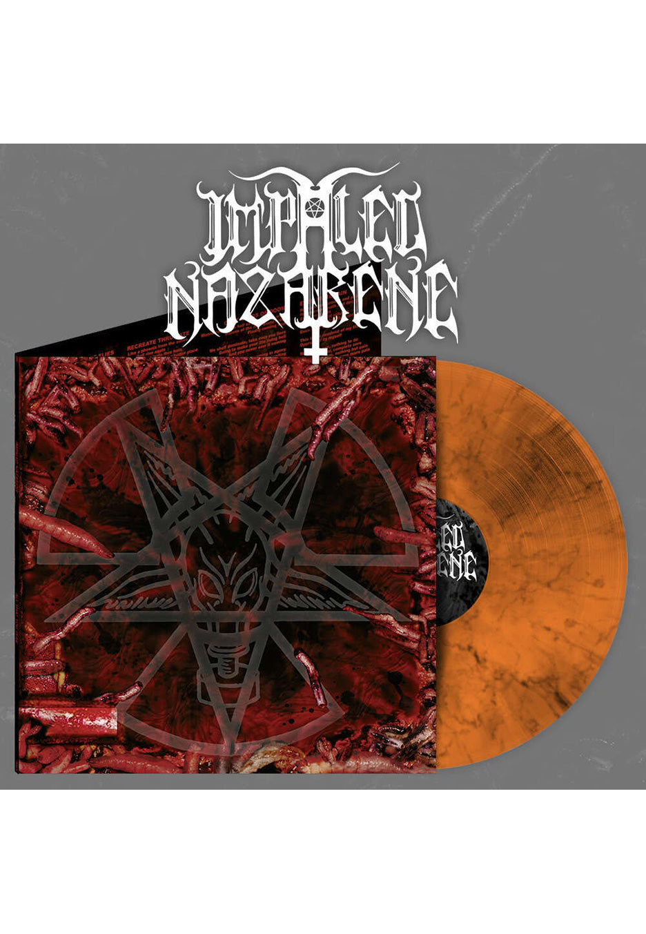 Impaled Nazarene - All That You Fear Orange/Black - Colored Vinyl | Neutral-Image