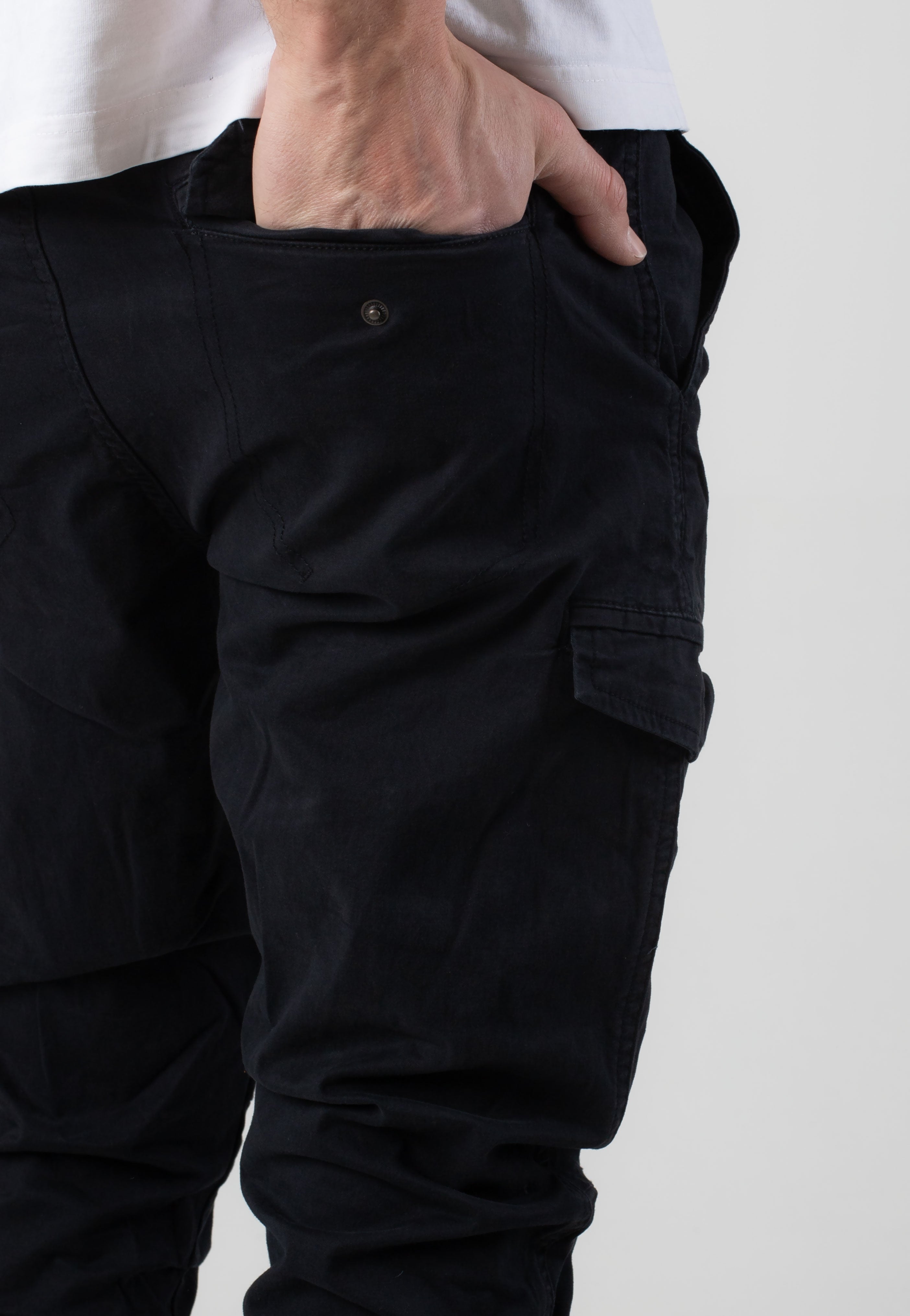 Indicode - Levino Black - Pants | Men-Image