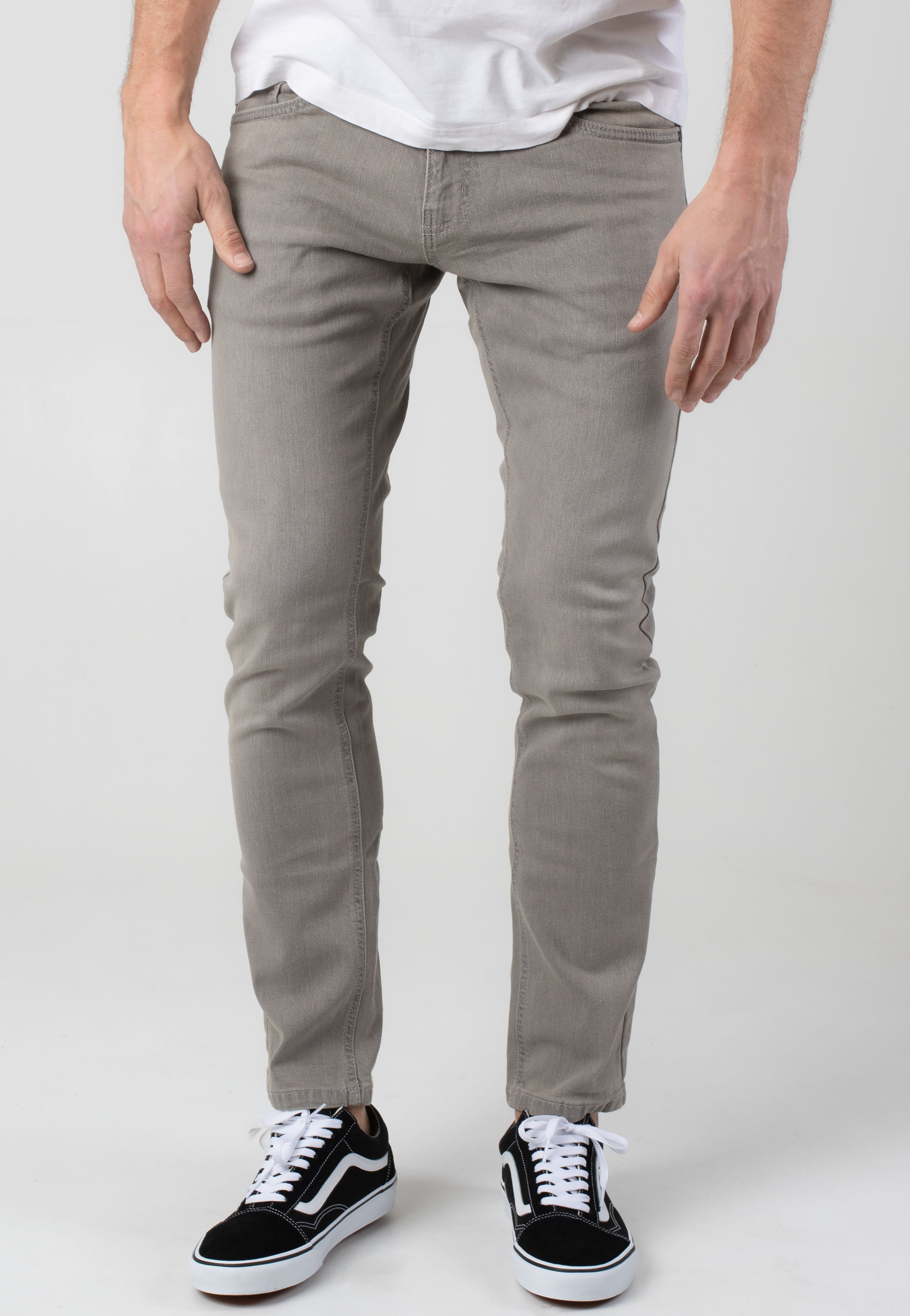 Indicode - Pittsburgh Light Grey - Jeans | Men-Image