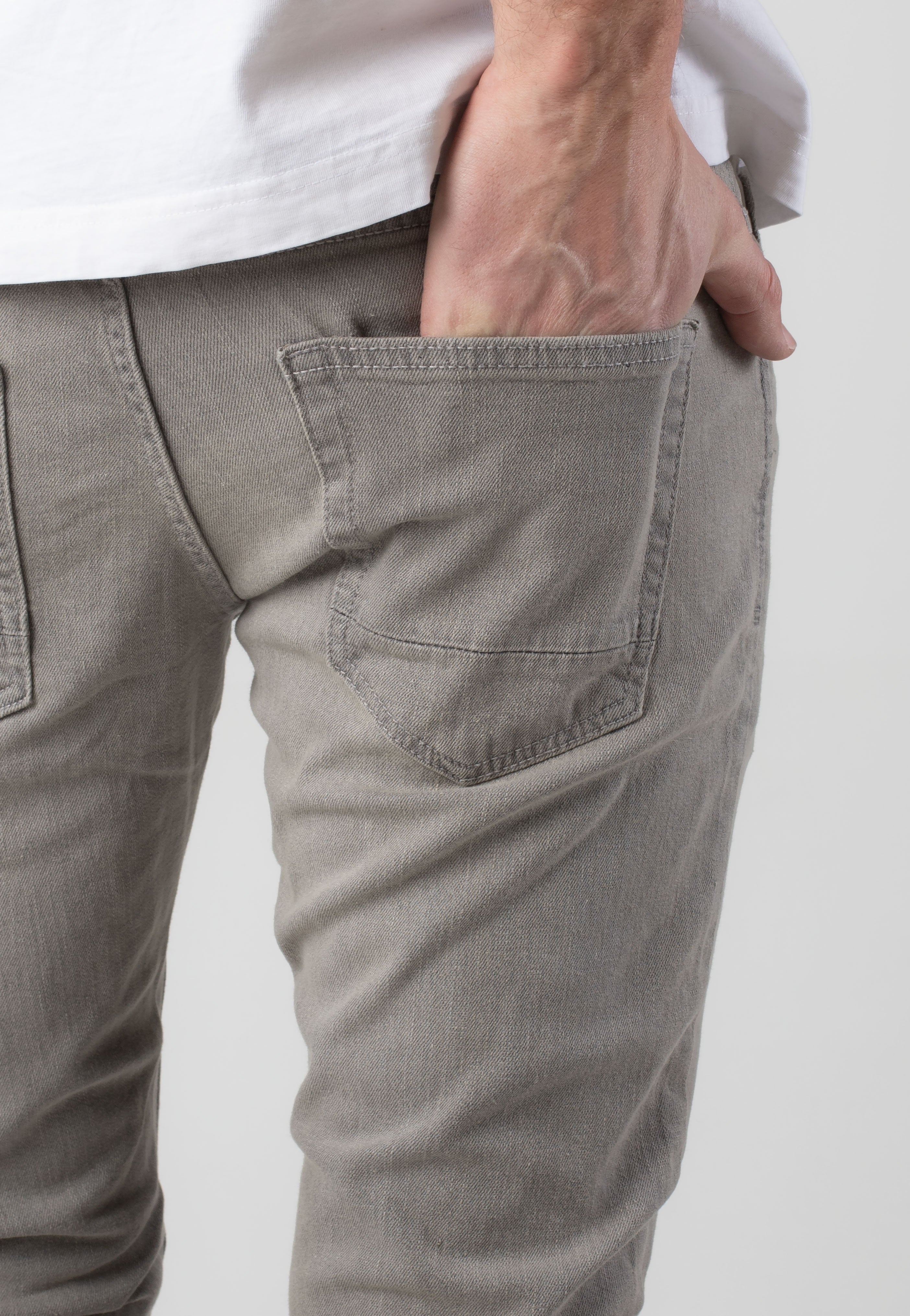 Indicode - Pittsburgh Light Grey - Jeans | Men-Image