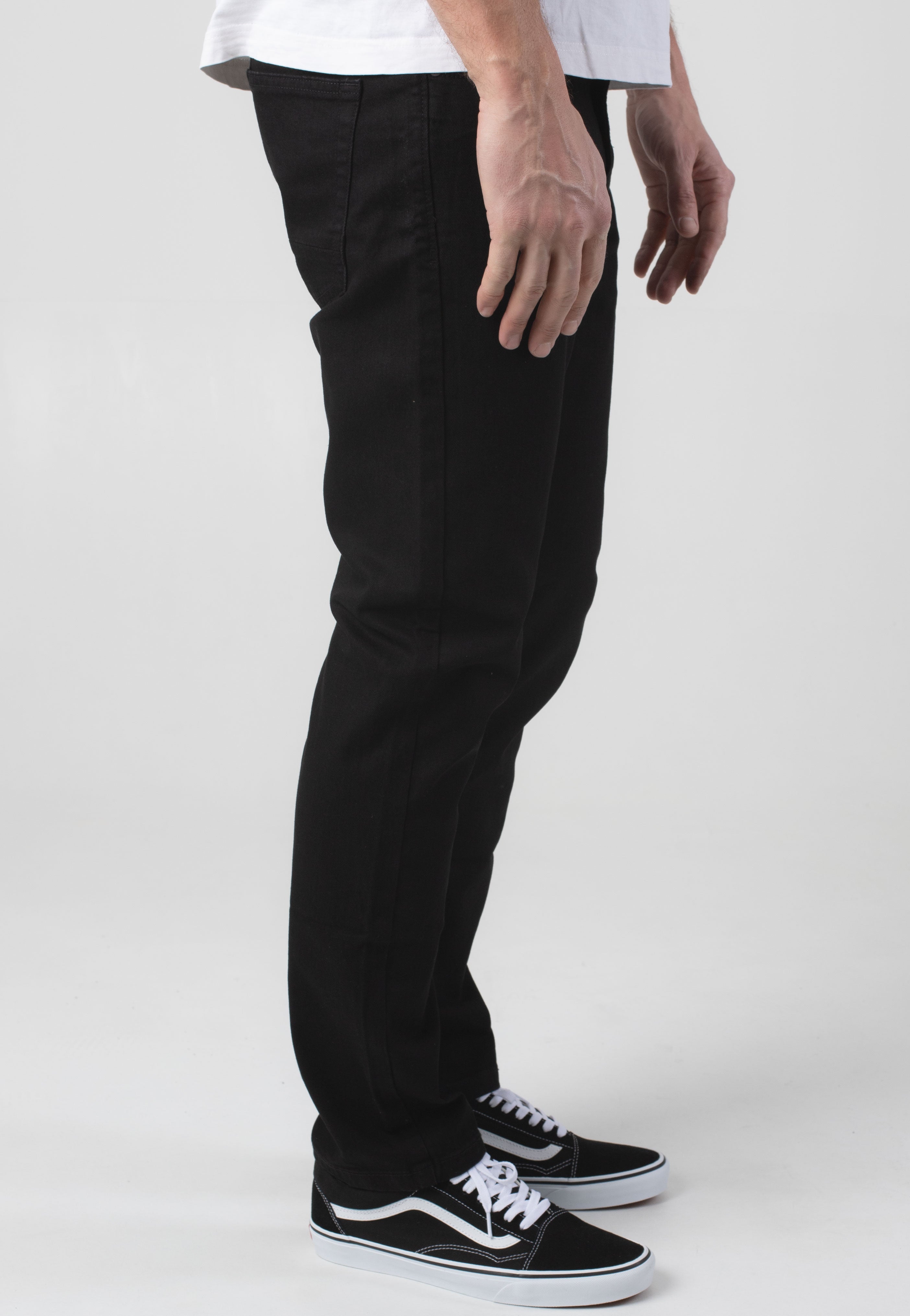 Indicode - Tony Ultra Black - Jeans | Men-Image