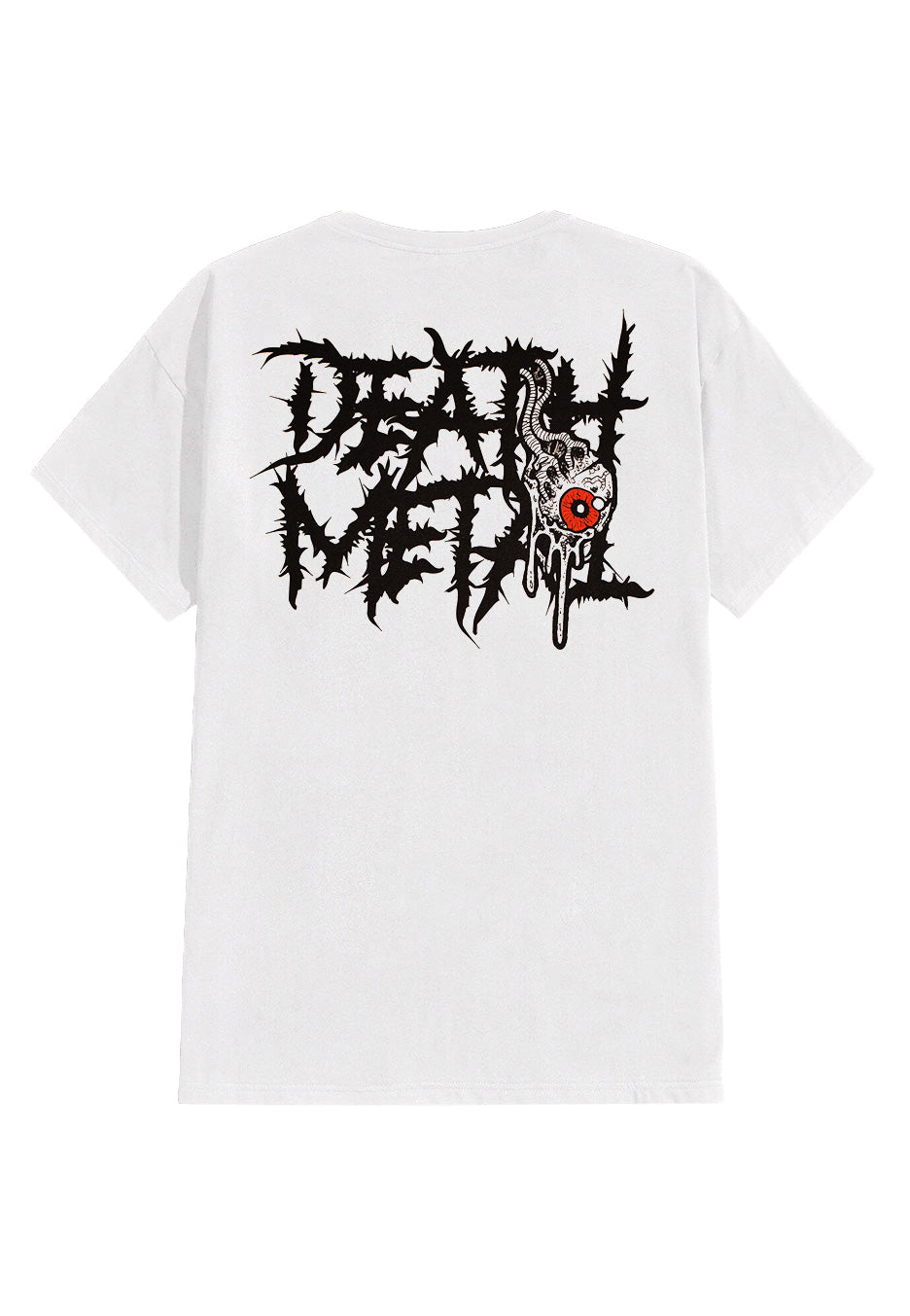 Ingested - In The Eye Of Death White - T-Shirt | Neutral-Image