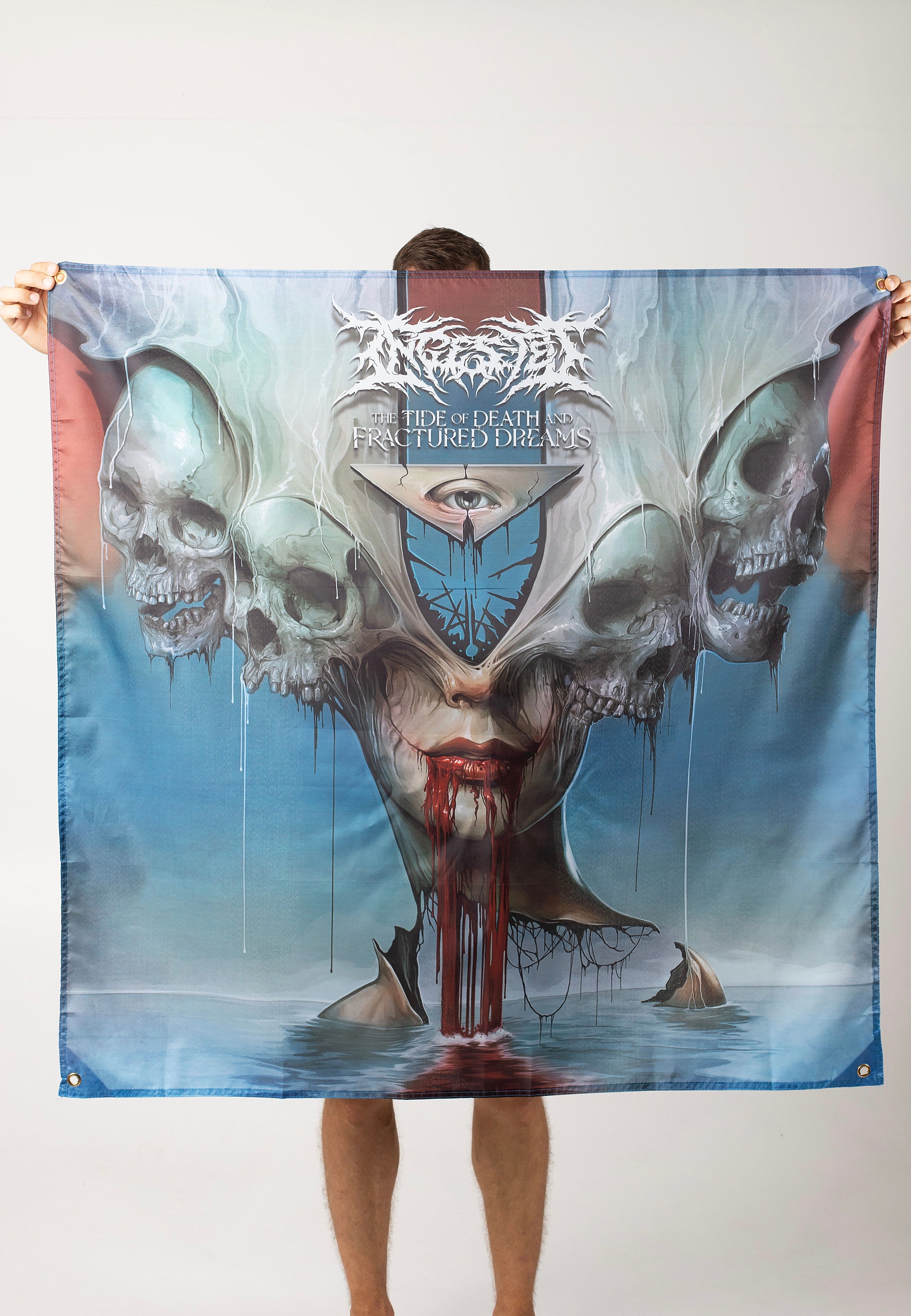 Ingested - The Tide Of Death And Fractured Dreams - Flag | Neutral-Image